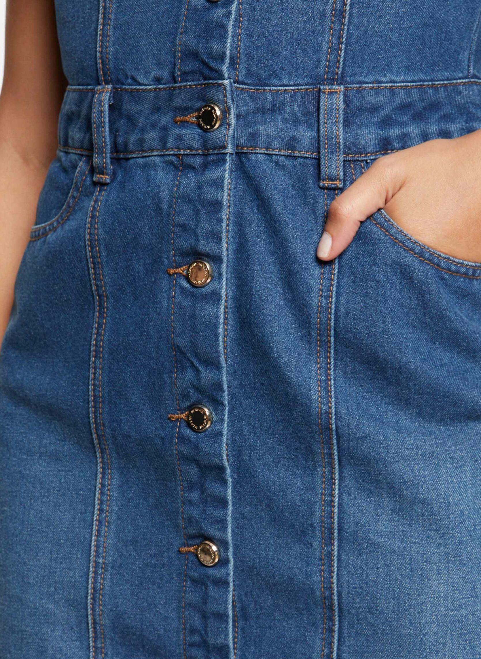Jurken 241-ROGLA dames blauw Morgan Jurken 241-ROGLA dames blauw JEAN STONE