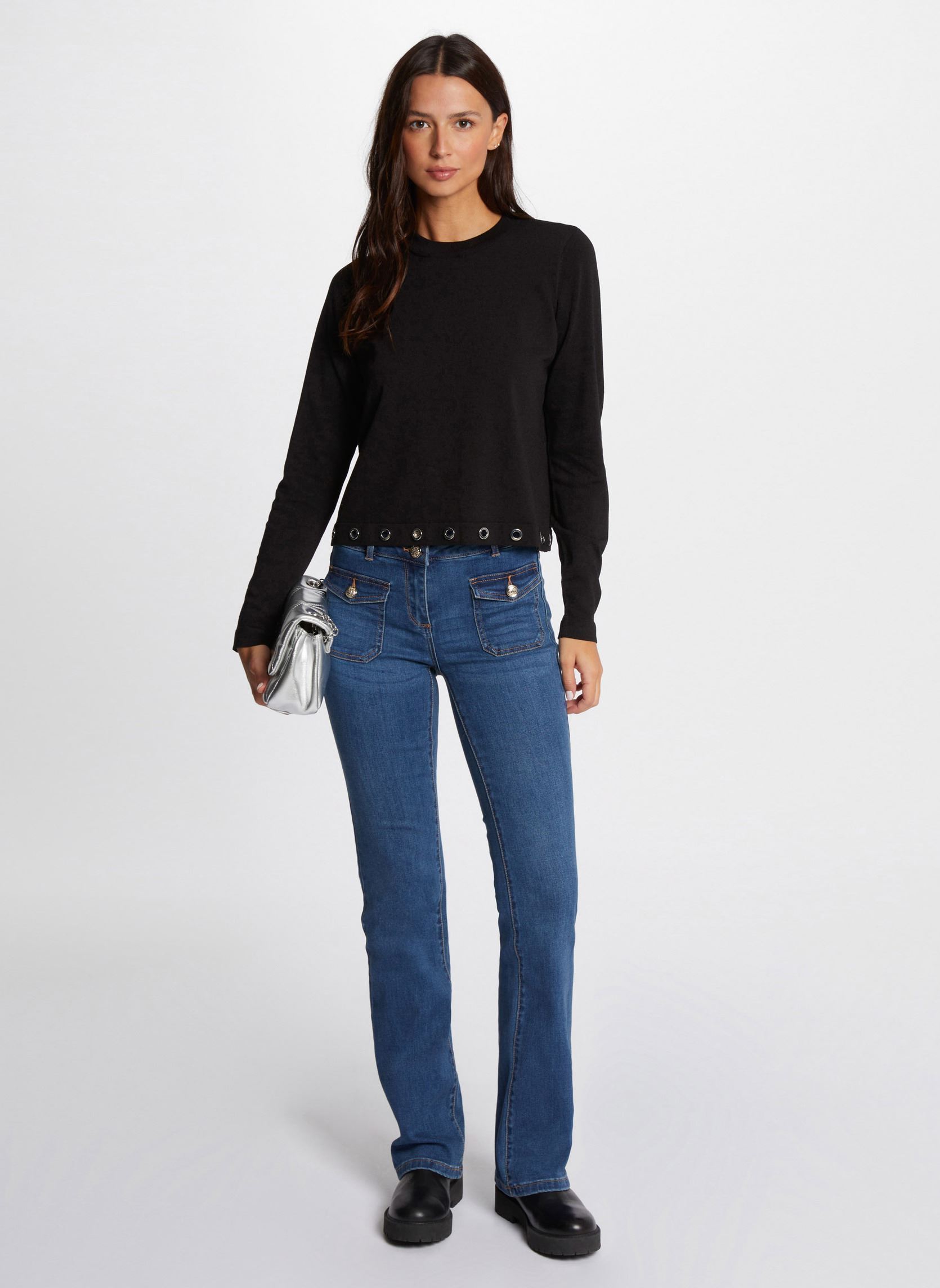 Jeans flare 241-POLEN3 femme bleu Morgan Jeans flare 241-POLEN3 femme bleu JEAN STONE