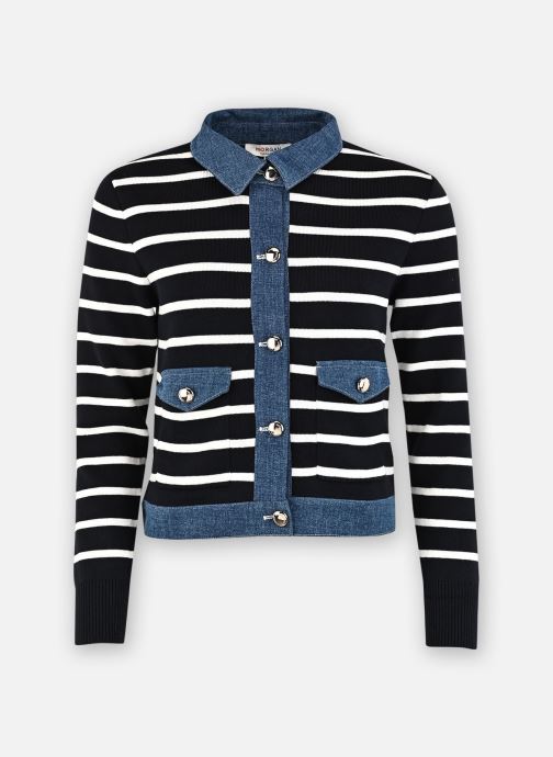 Morgan Vesten 251-MNAKI dames blauw