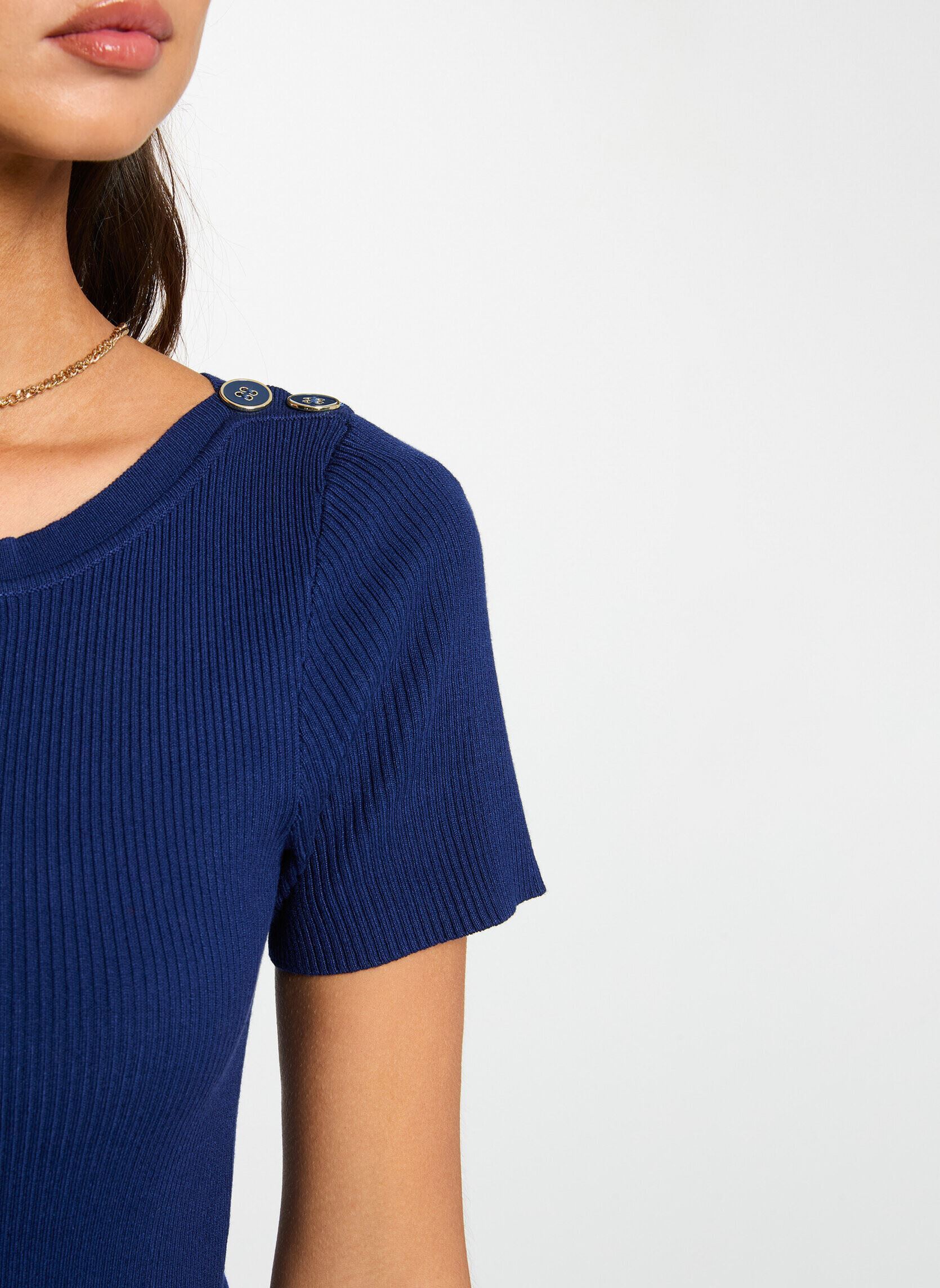 Pulls 251-MPIO femme bleu Morgan Pulls 251-MPIO femme bleu BLUE DEPTHS