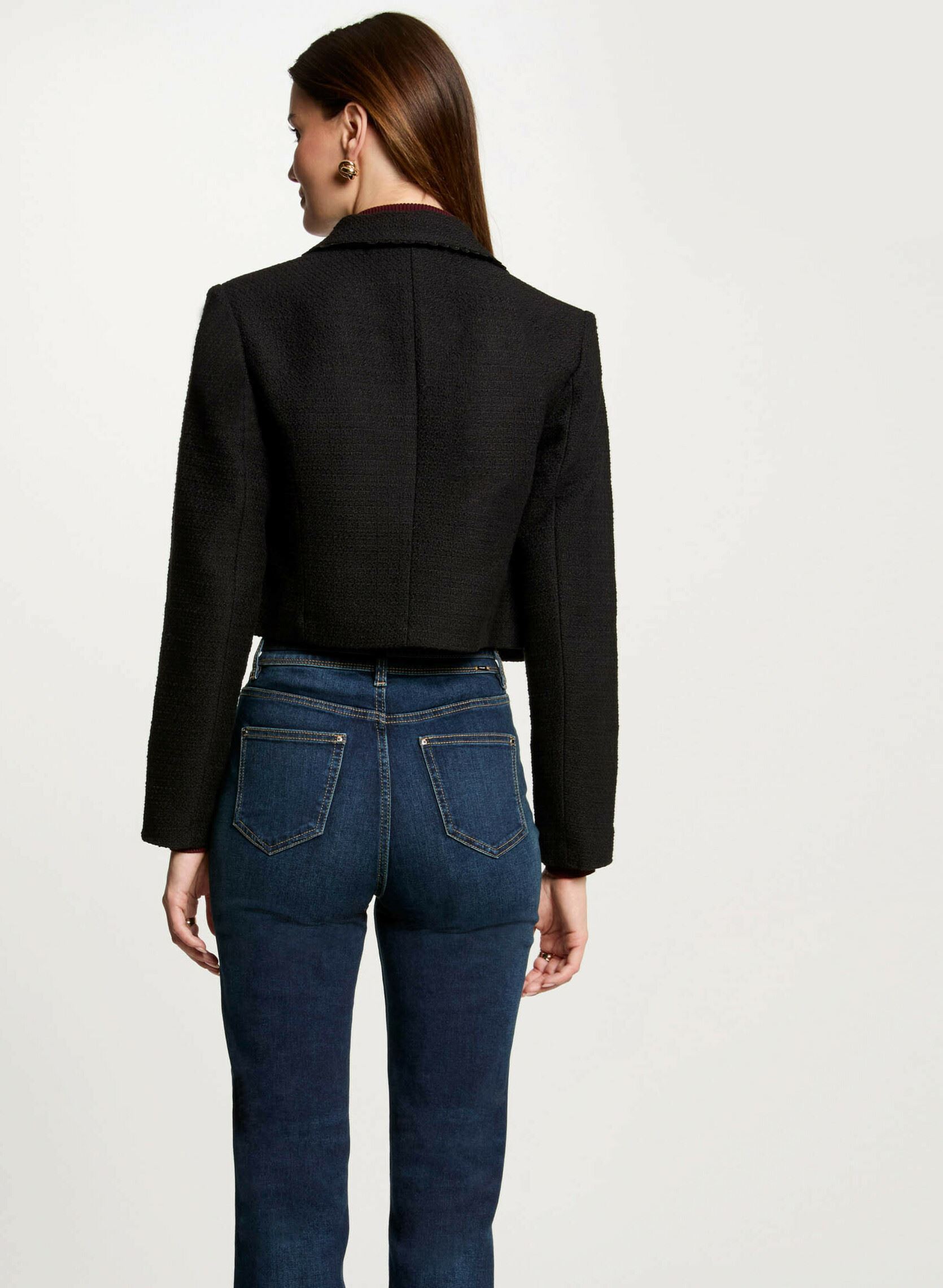 Giacche 251-VROXA donna nero Morgan Giacche 251-VROXA donna nero NOIR M
