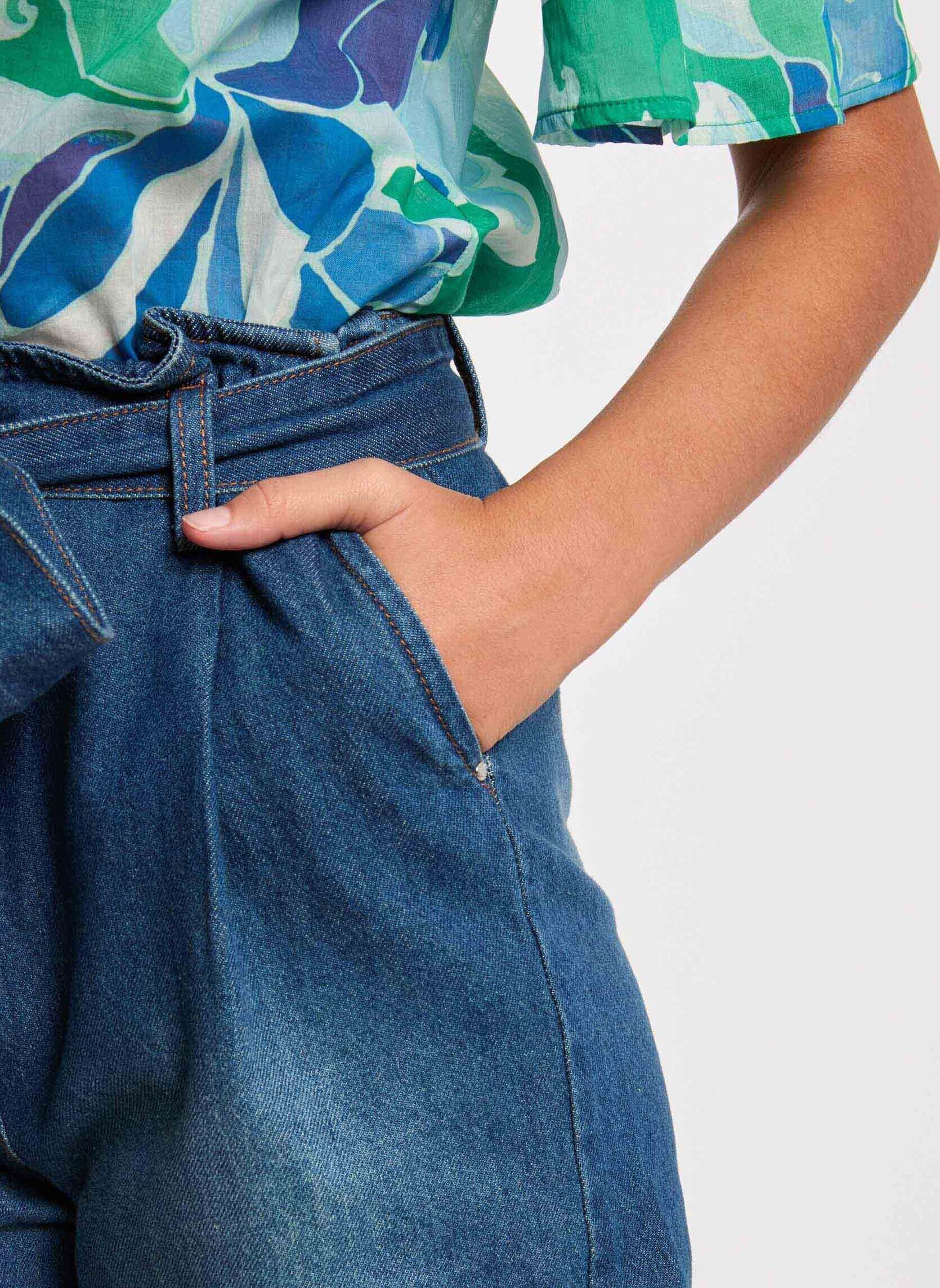 Shorts 251-SHAKY dames blauw Morgan Shorts 251-SHAKY dames blauw JEAN STONE