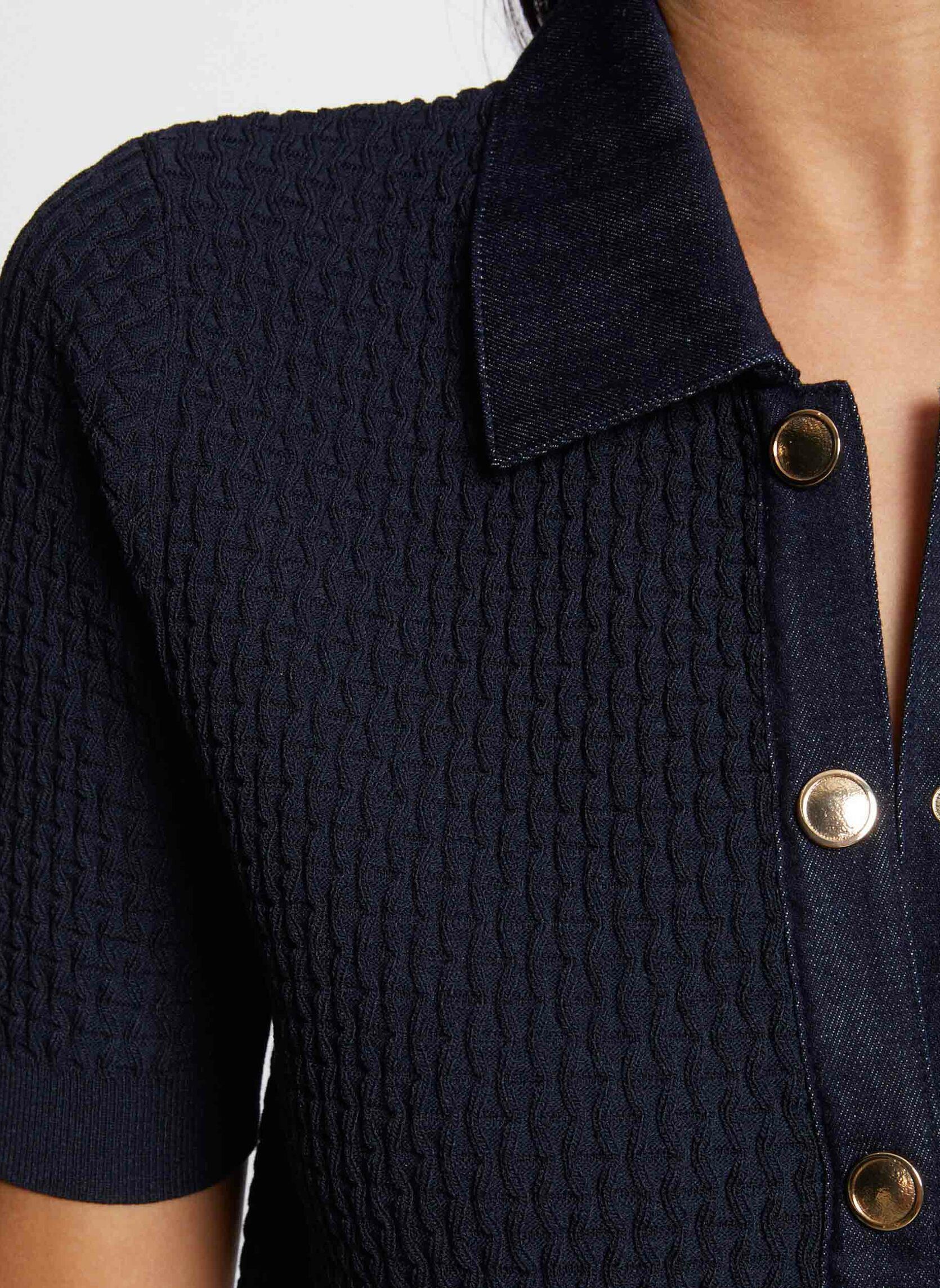 Polos manches courtes 241-MBIANCA femme bleu Morgan Polos manches courtes 241-MBIANCA femme bleu Marine