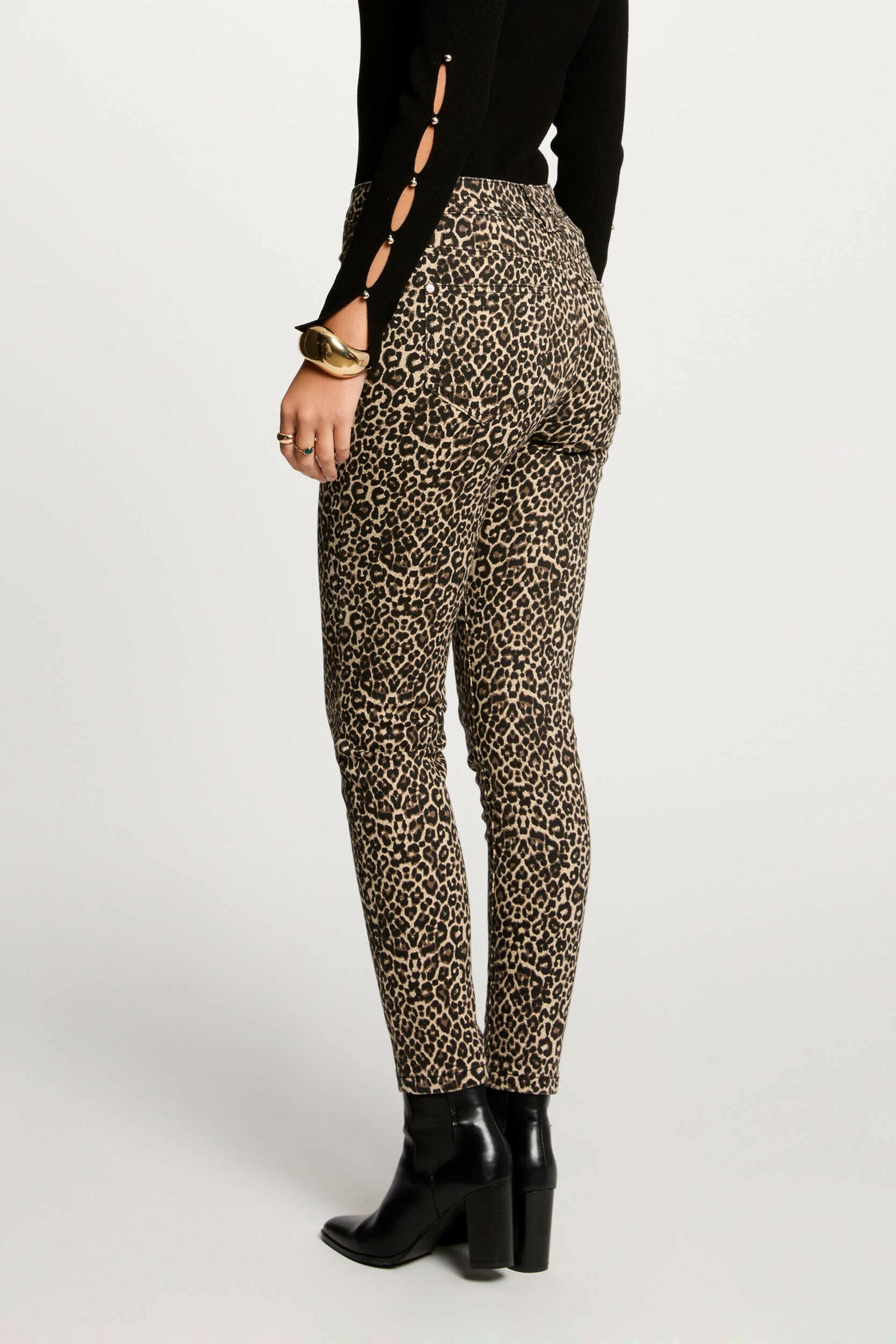 Straight Leg Hosen 242-PEVAM damen braun Morgan Straight Leg Hosen 242-PEVAM damen braun MULTICO