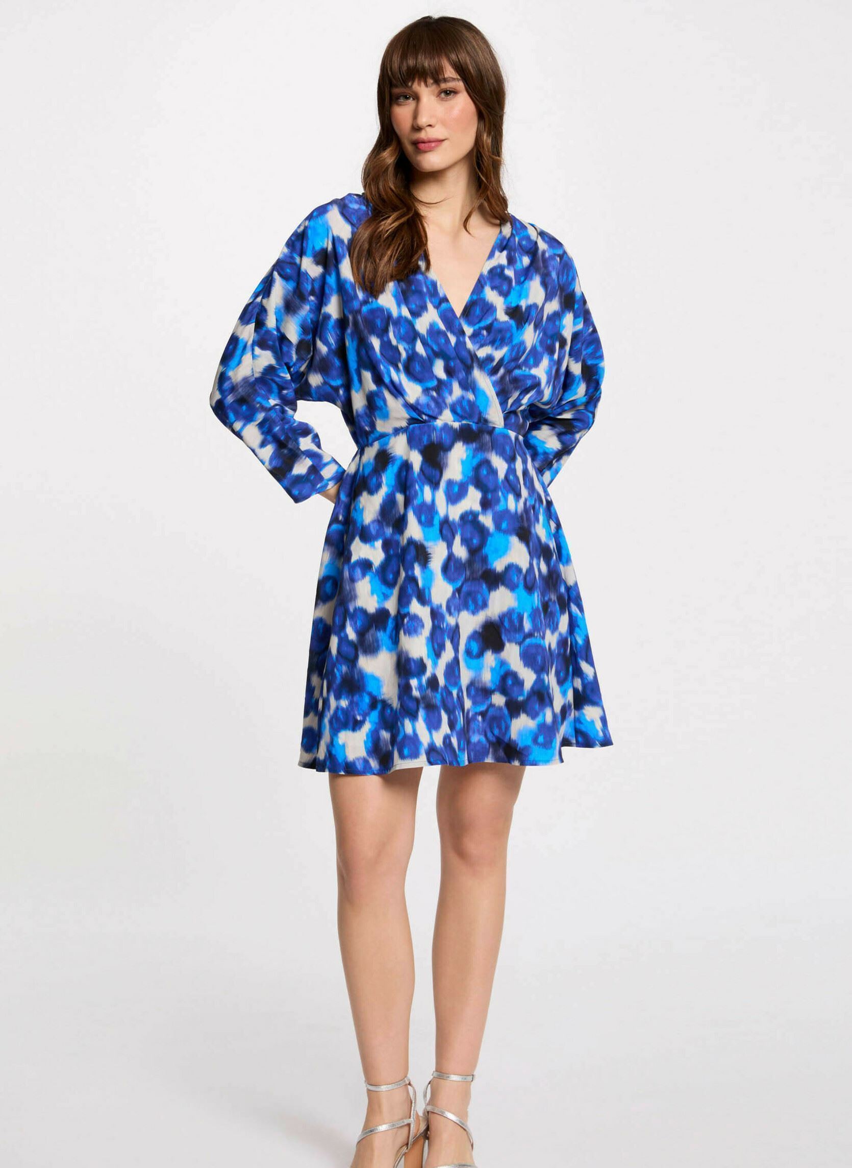 Robes 251-RFABI.F femme bleu Morgan Robes 251-RFABI.F femme bleu FUTURIST ROMANCE IMP