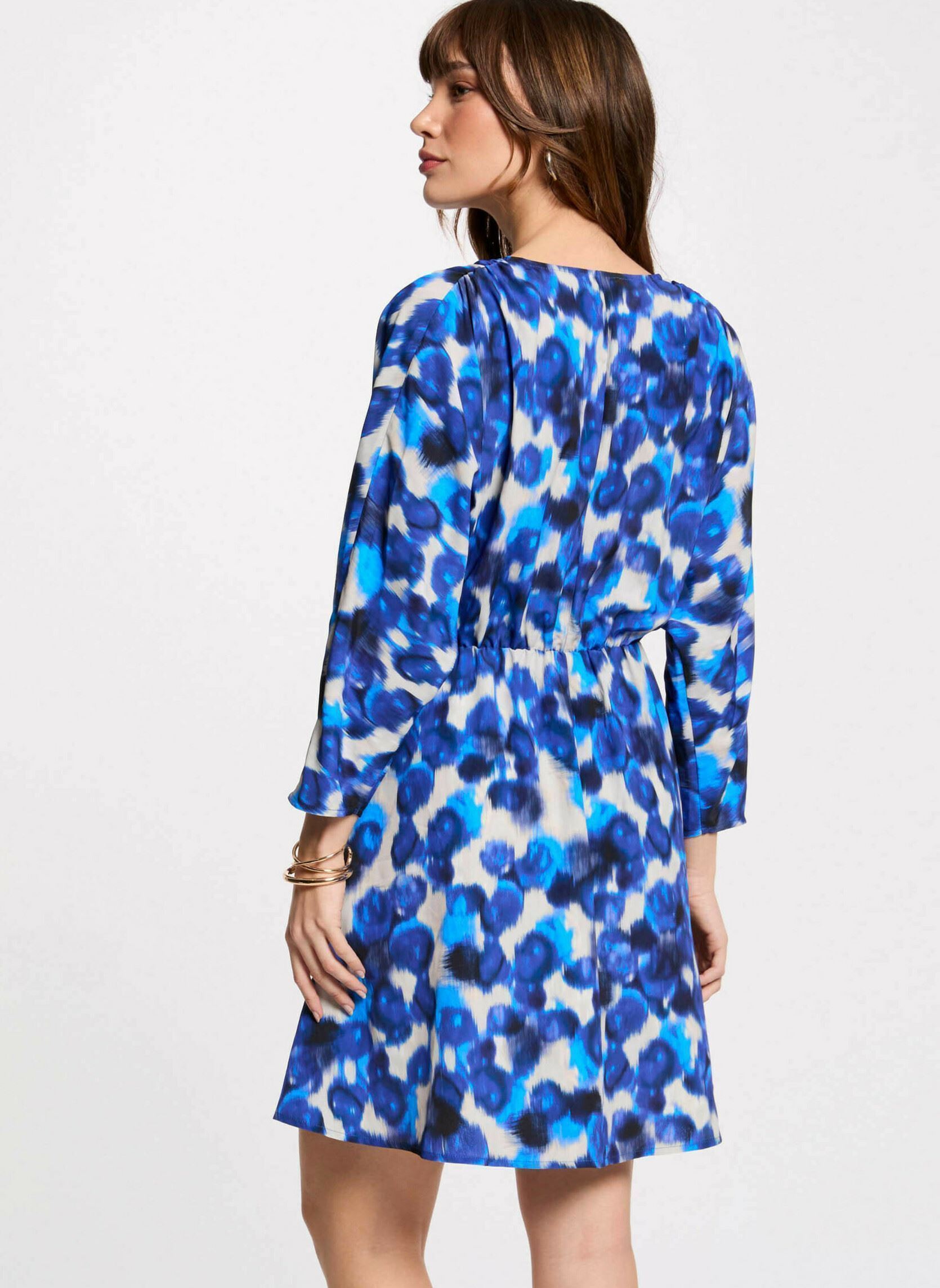 Robes 251-RFABI.F femme bleu Morgan Robes 251-RFABI.F femme bleu FUTURIST ROMANCE IMP