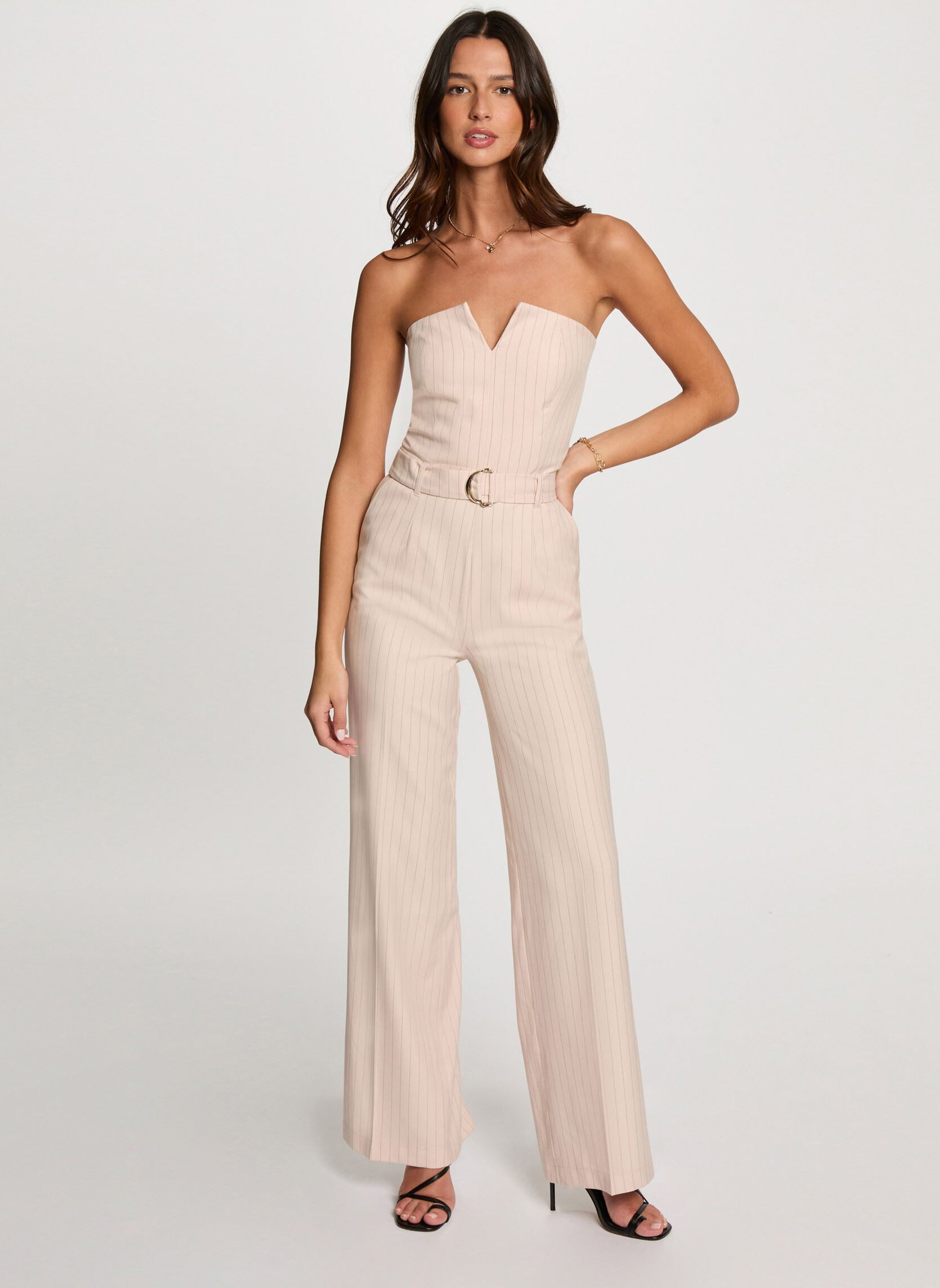 Jumpsuits 251-PIVI.F damen beige Morgan Jumpsuits 251-PIVI.F damen beige NACRE M