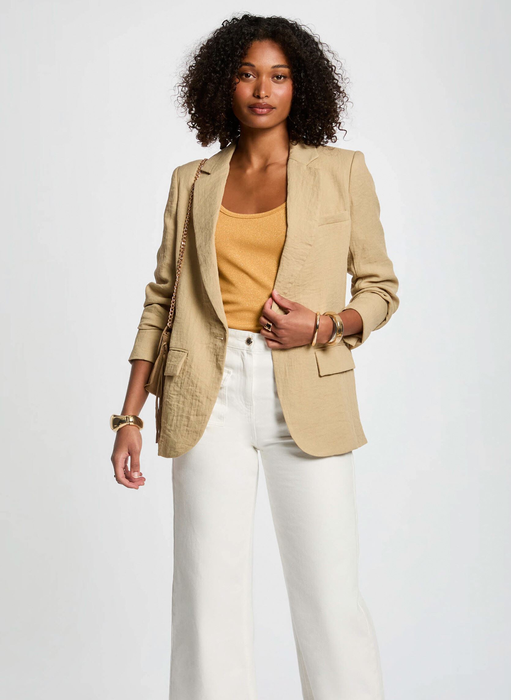 Veste courte fluide femme - vue 2