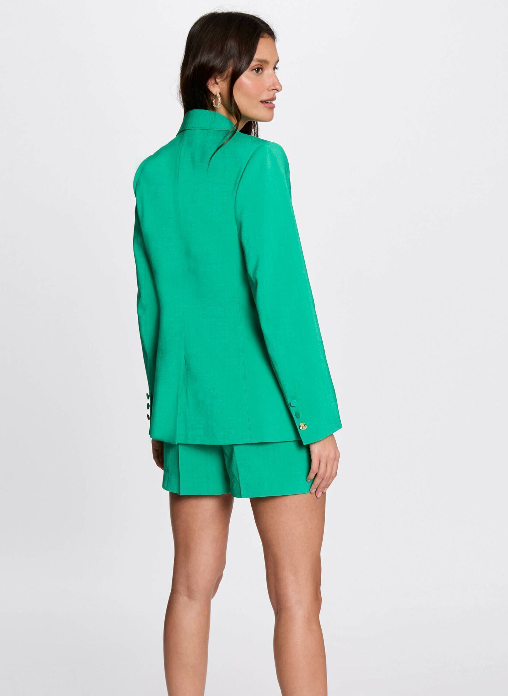 Vestes de blazer 251-VAKOY femme vert Morgan Vestes de blazer 251-VAKOY femme vert TROPIQUE M