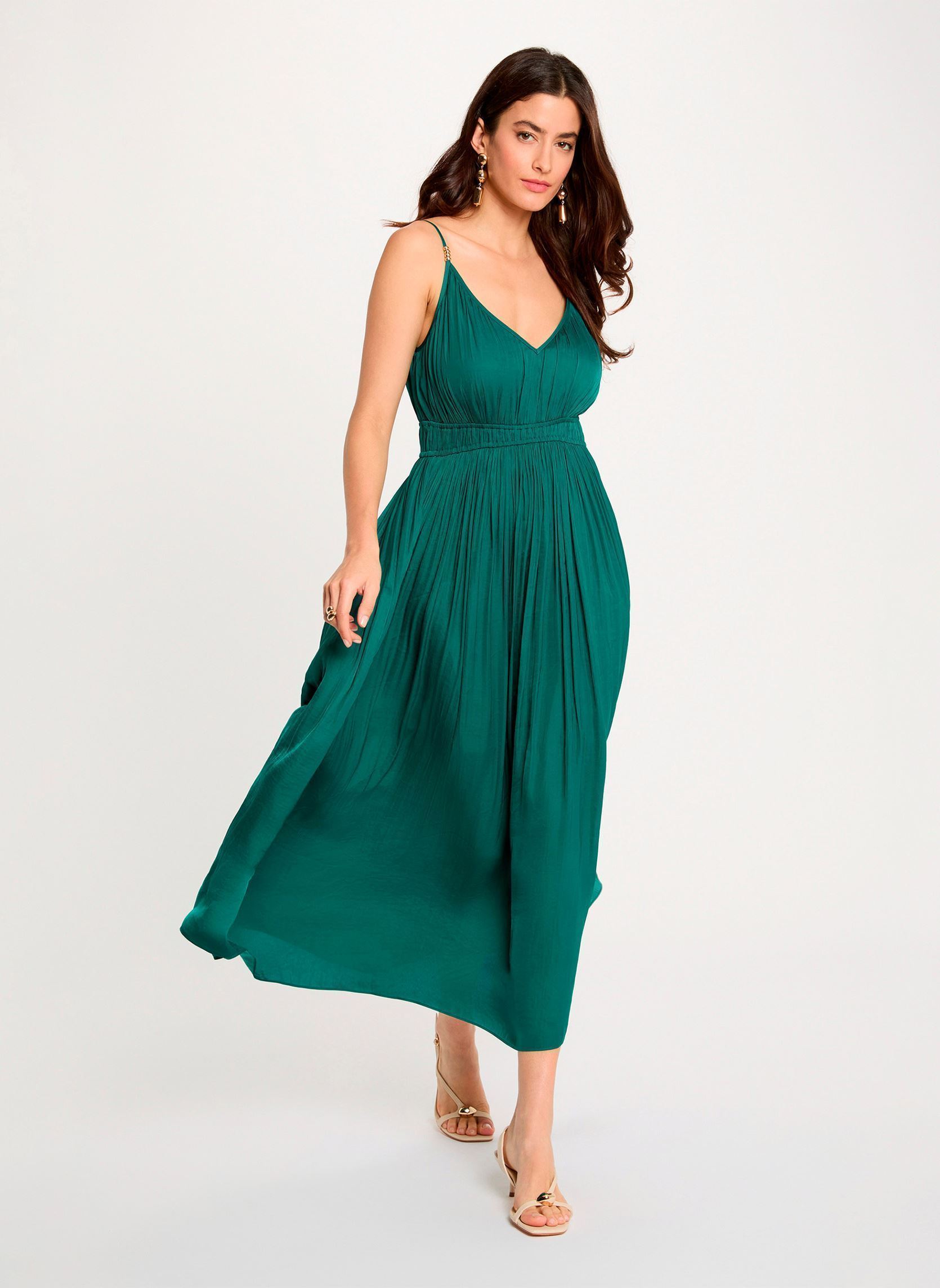 Robes longues 251-ROIYA femme vert Morgan Robes longues 251-ROIYA femme vert AVENTURINE