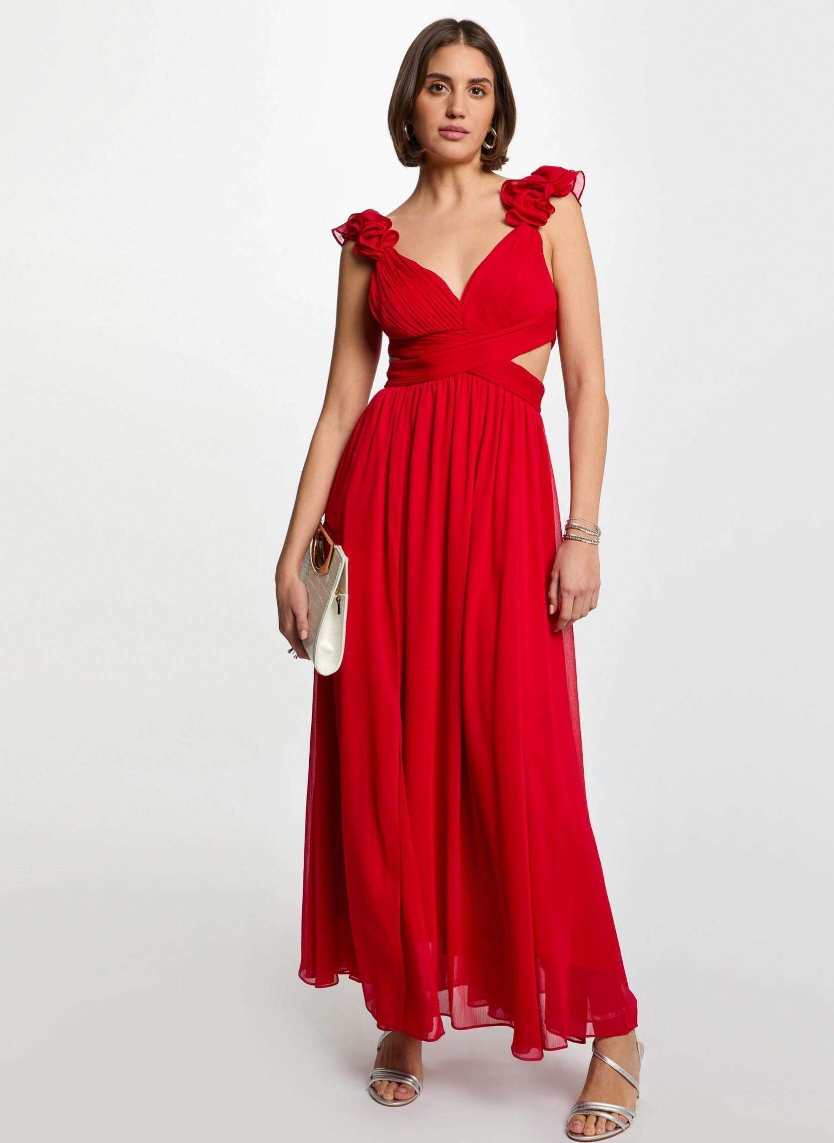 Morgan Robes longues 251-RISSAL femme rouge | Sarenza France