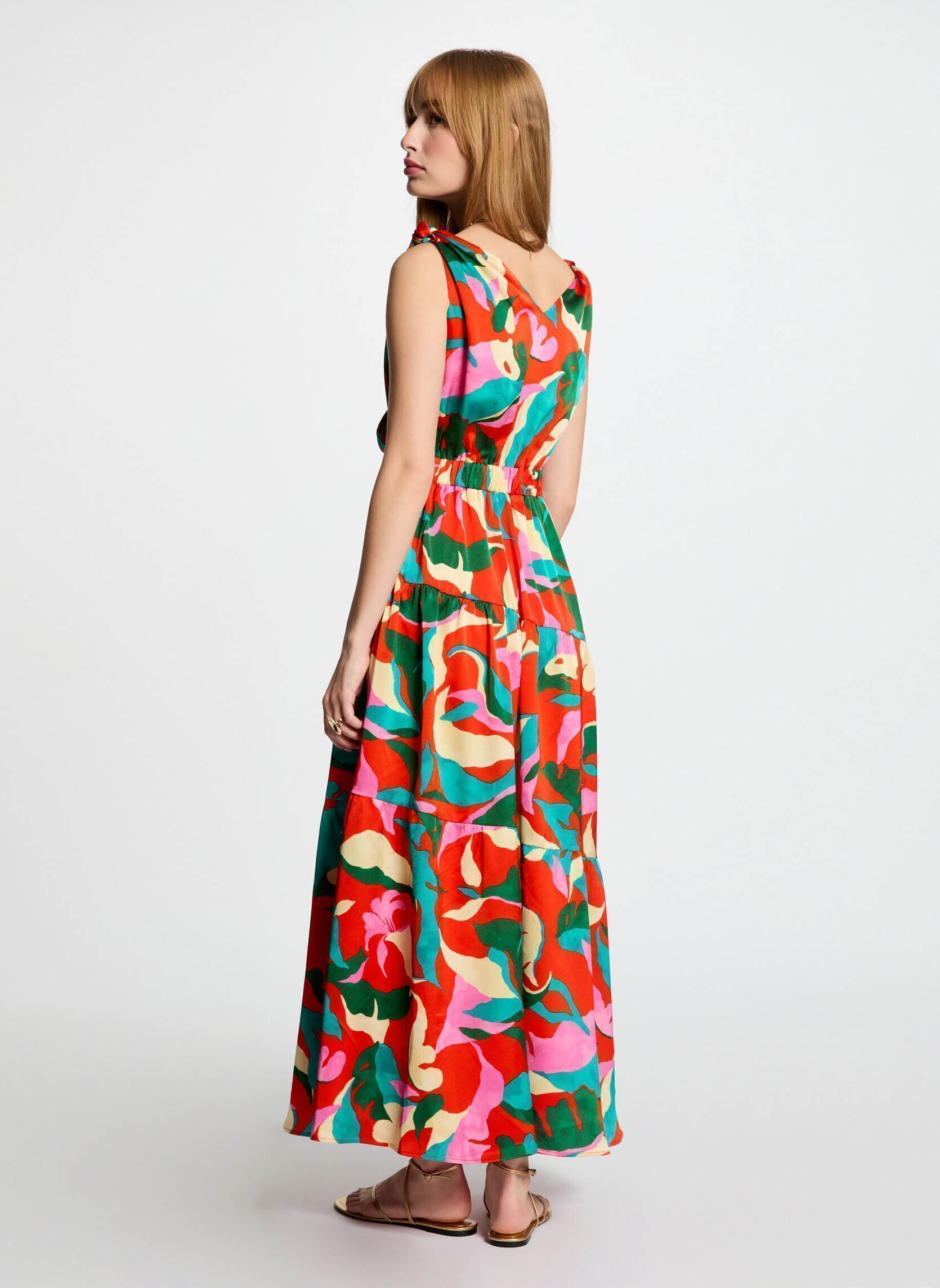 Robes longues 251-RBY.F femme multicolore Morgan Robes longues 251-RBY.F femme multicolore SUMMER CRUISE PRINT 1