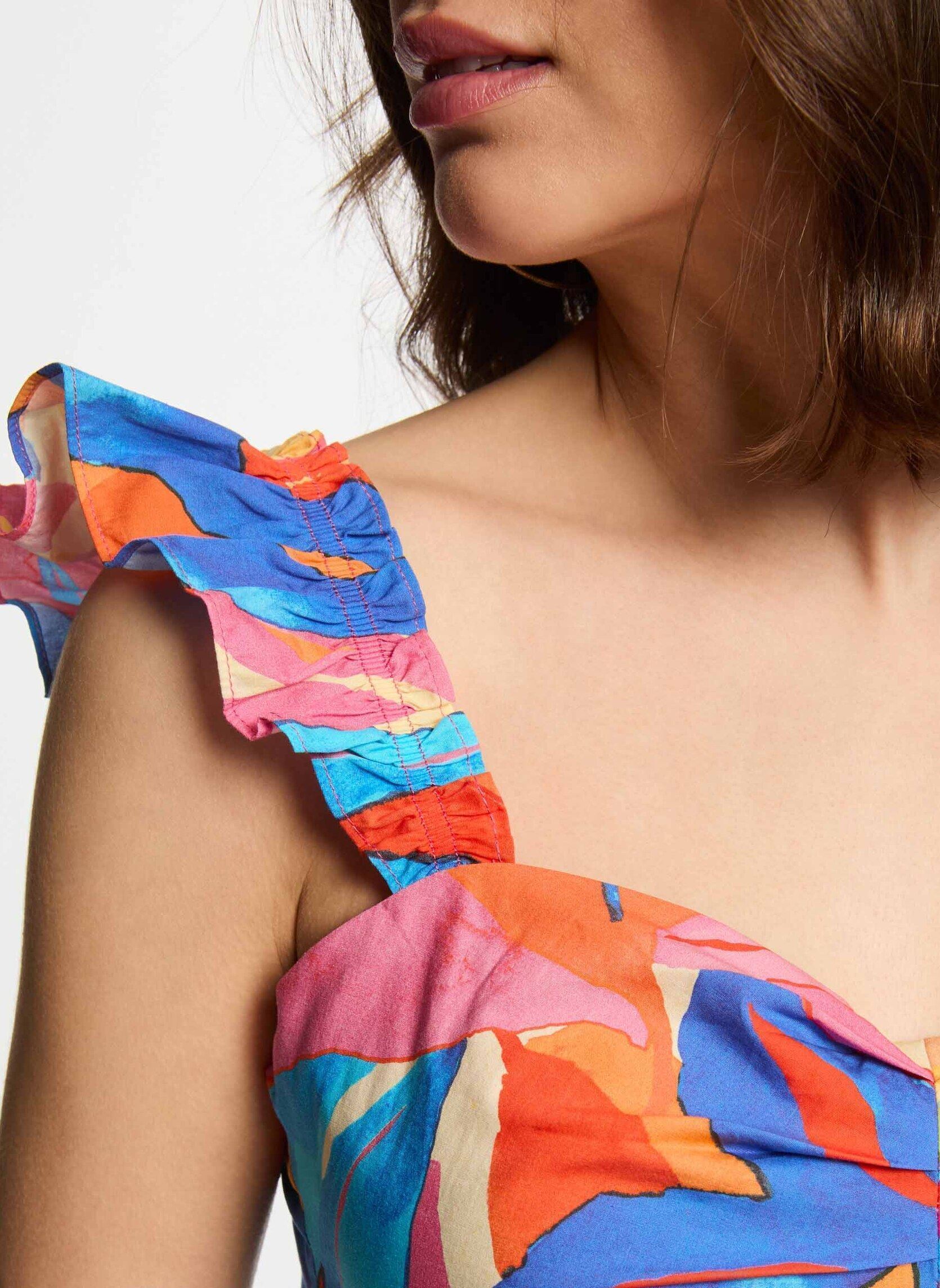 Tops 251-OBANA.F dames meerkleurig Morgan Tops 251-OBANA.F dames meerkleurig COPACABANA PRINT 1