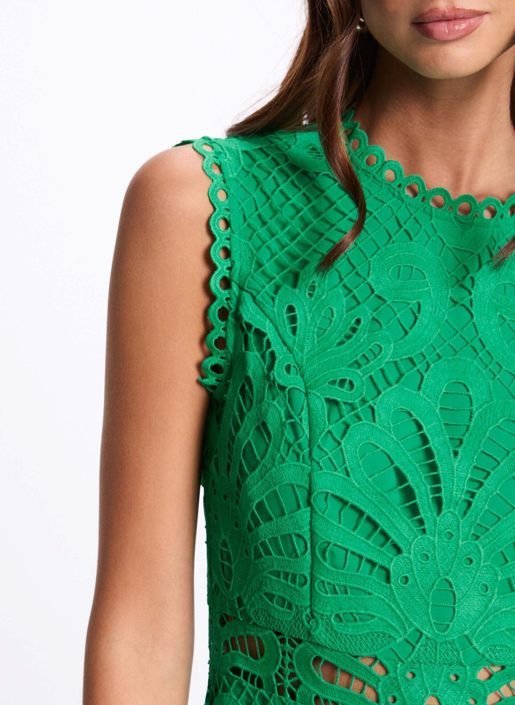 Robes 241-ROSLI femme vert Morgan Robes 241-ROSLI femme vert TROPIQUE M