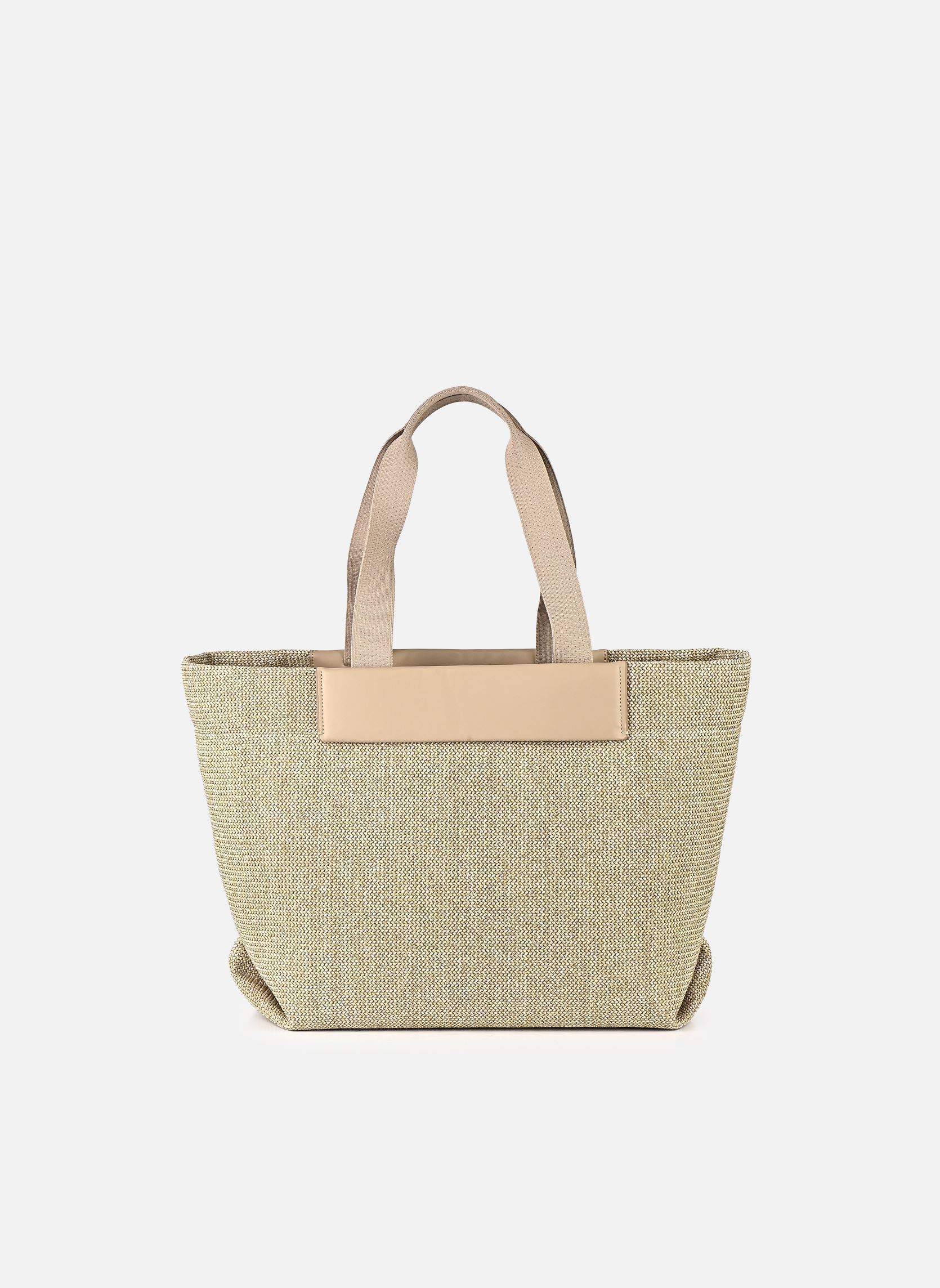 Shopper CK RAFFIA LARGE SHOPPER damen beige Calvin Klein Shopper CK RAFFIA LARGE SHOPPER damen beige CROCKERY