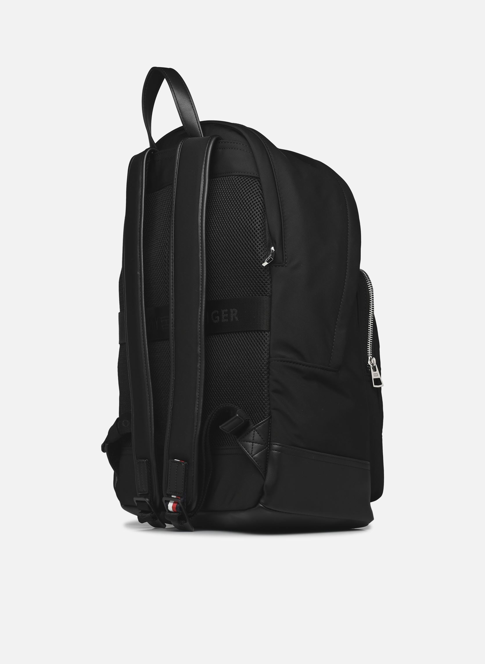 Rugtassen TH BUSINESS NYLON BACKPACK heren zwart Tommy Hilfiger Rugtassen TH BUSINESS NYLON BACKPACK heren zwart BLACK