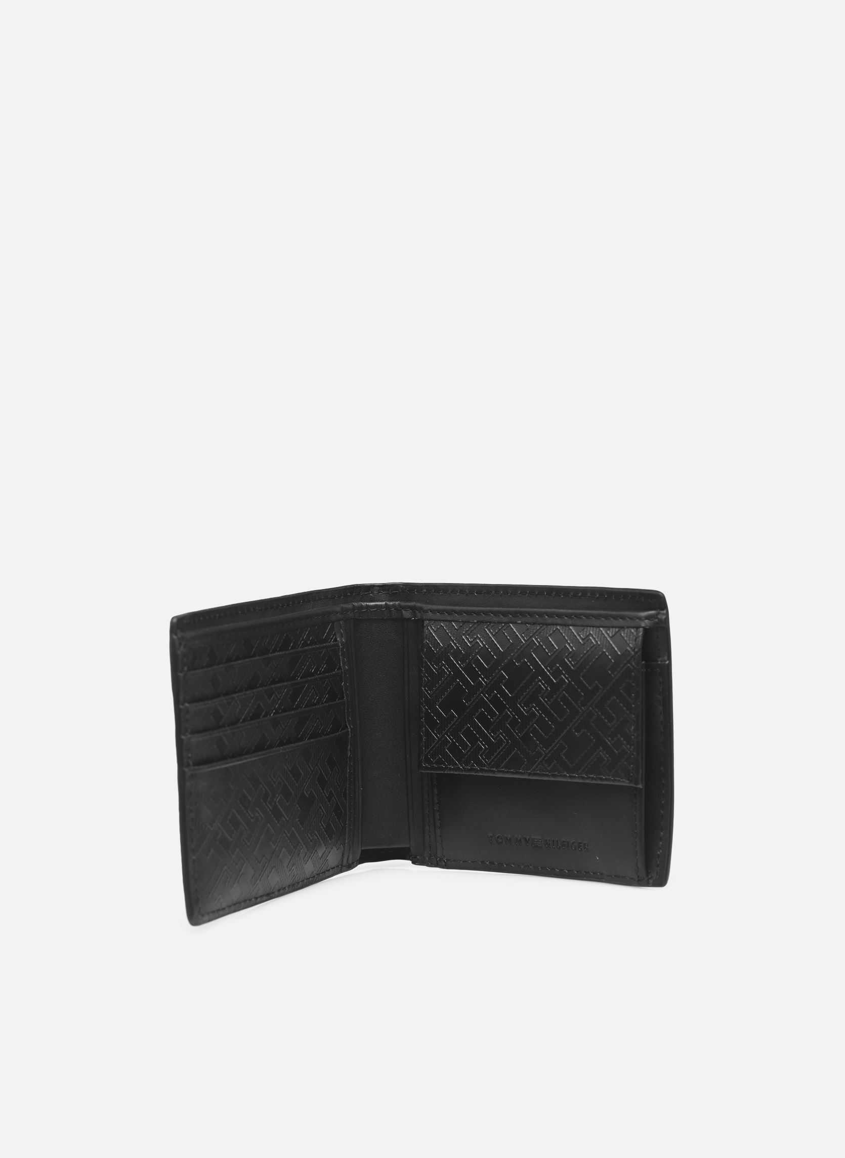 Geldbeutel TH MONOGRAM CC AND COIN herren schwarz Tommy Hilfiger Geldbeutel TH MONOGRAM CC AND COIN herren schwarz BLACK