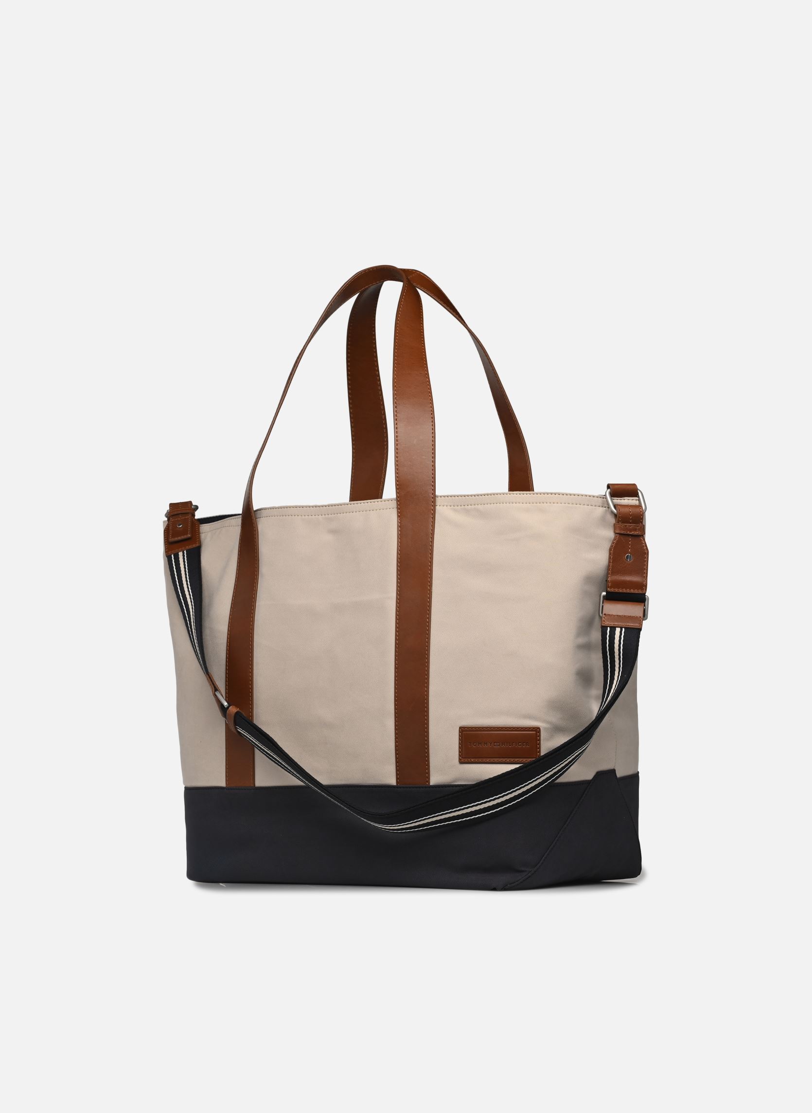 Cabas et tote bags TH CASUAL TOTE homme beige Tommy Hilfiger Cabas et tote bags TH CASUAL TOTE homme beige CLASSIC BEIGE