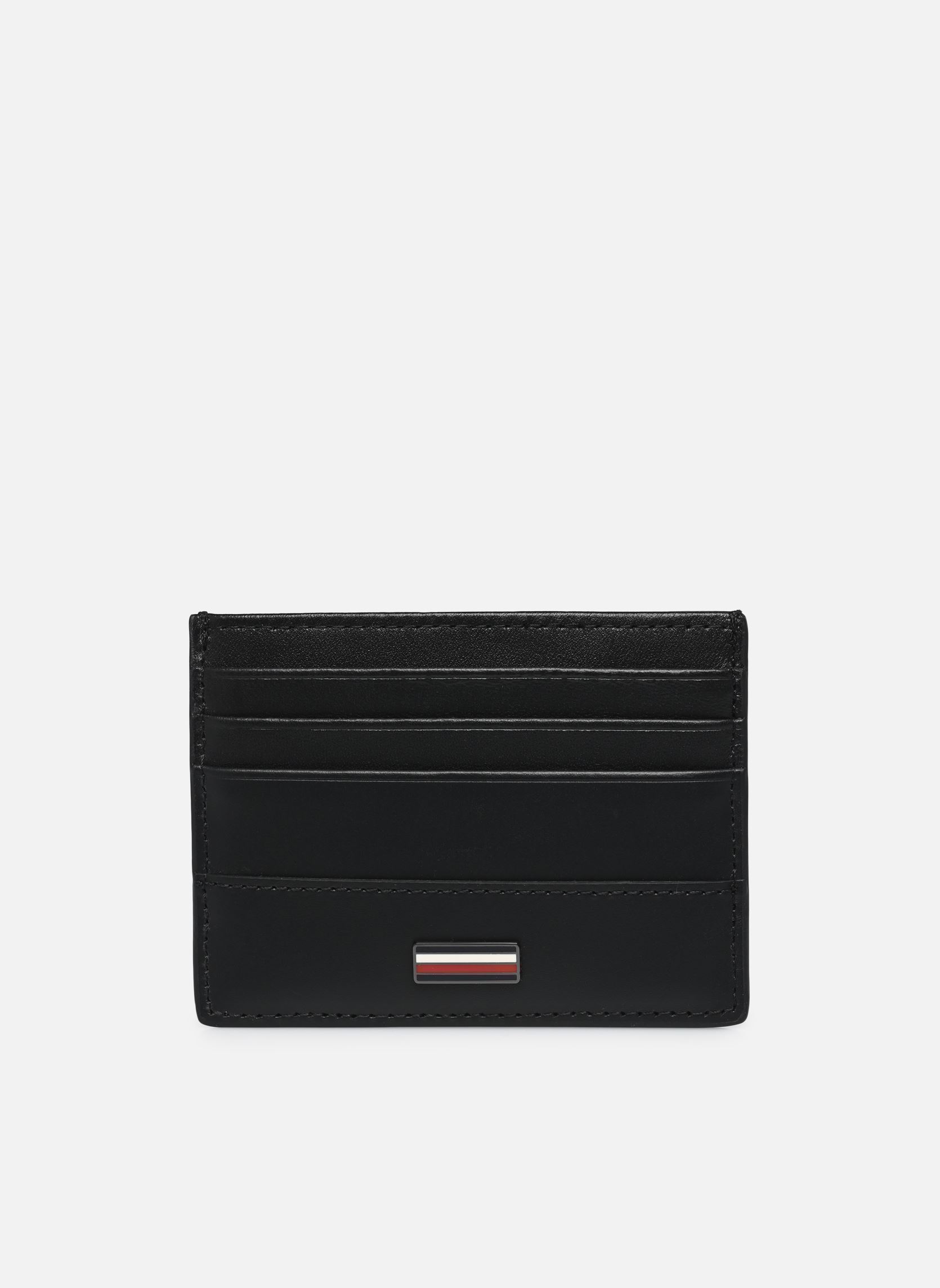 Porte-cartes TH CORP CC HOLDER homme noir Tommy Hilfiger Porte-cartes TH CORP CC HOLDER homme noir BLACK
