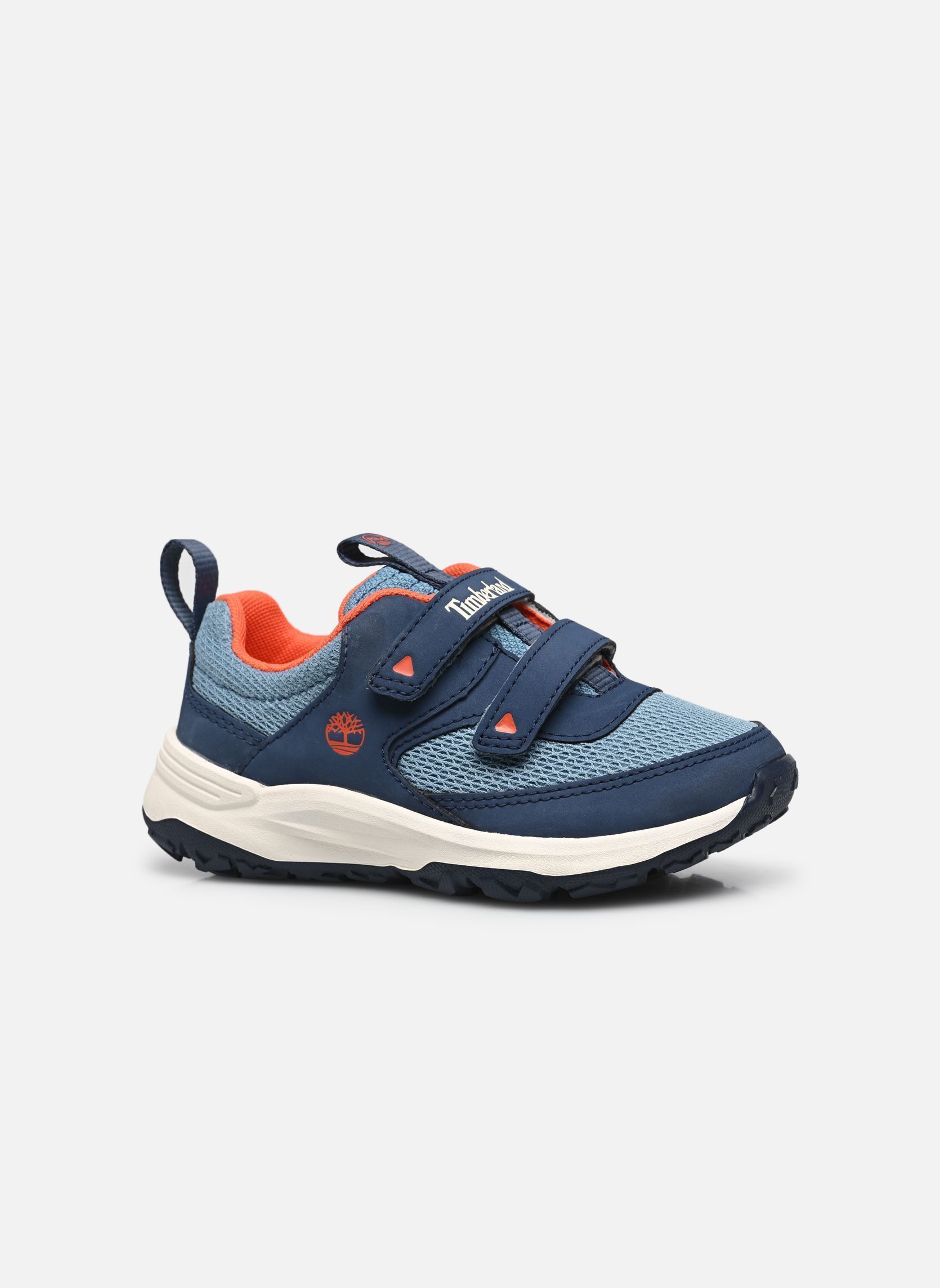 Sneakers MTAC LOW HOOK & LOOP SNEAKER MDBLU T blu Timberland Sneakers MTAC LOW HOOK & LOOP SNEAKER MDBLU T blu MEDIUM BLUE MESH