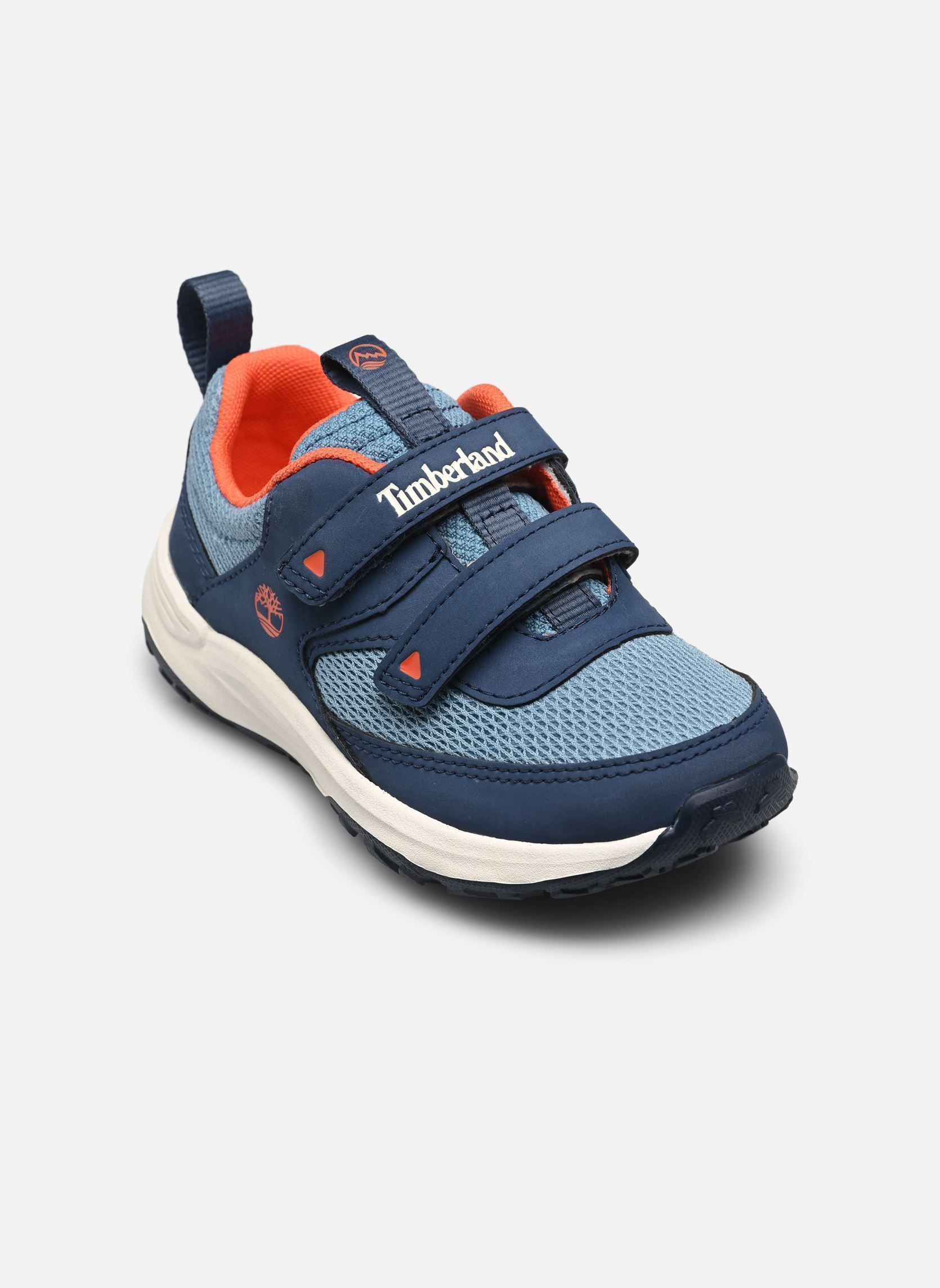 Baskets Timberland MTAC LOW HOOK & LOOP SNEAKER MDBLU T pour Enfant