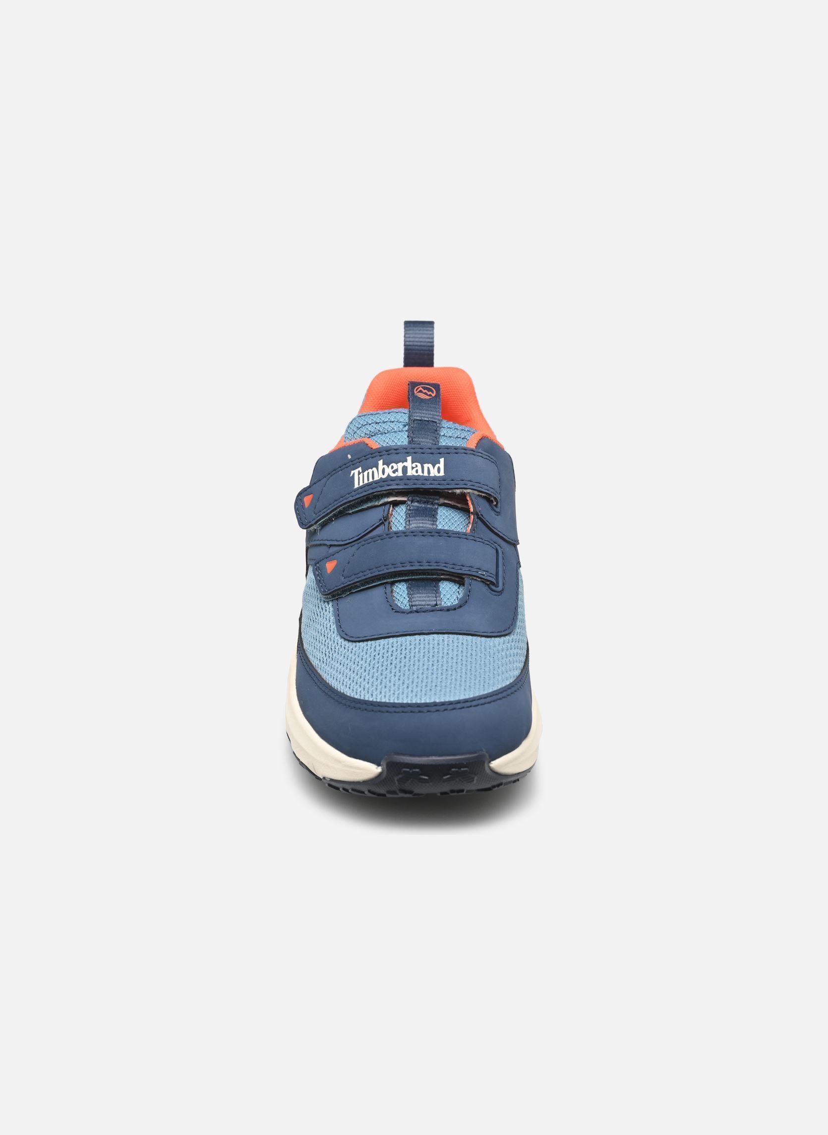 Sneakers MTAC LOW HOOK & LOOP SNEAKER MDBLU blu Timberland Sneakers MTAC LOW HOOK & LOOP SNEAKER MDBLU blu MEDIUM BLUE MESH