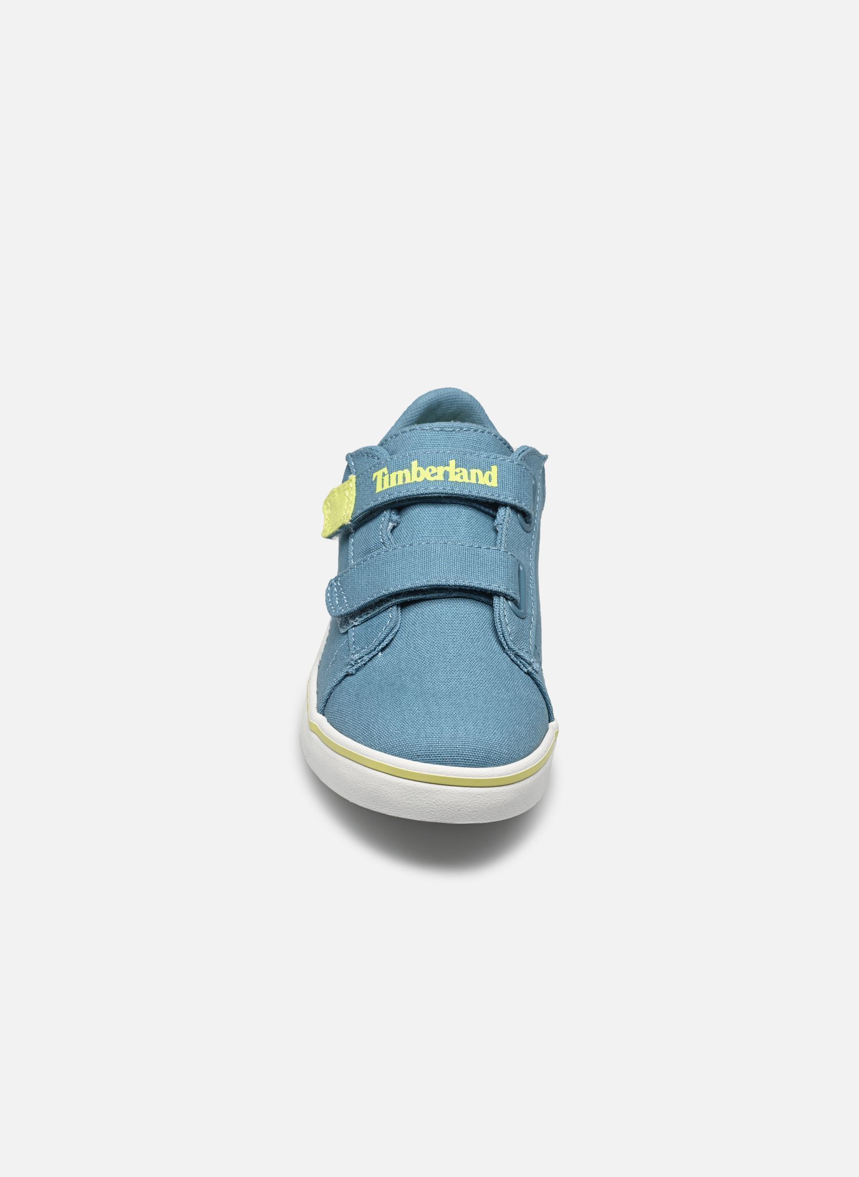 Baskets SNJP LOW HOOK & LOOP SNEAKER MDBLU bleu Timberland Baskets SNJP LOW HOOK & LOOP SNEAKER MDBLU bleu MEDIUM BLUE CANVAS
