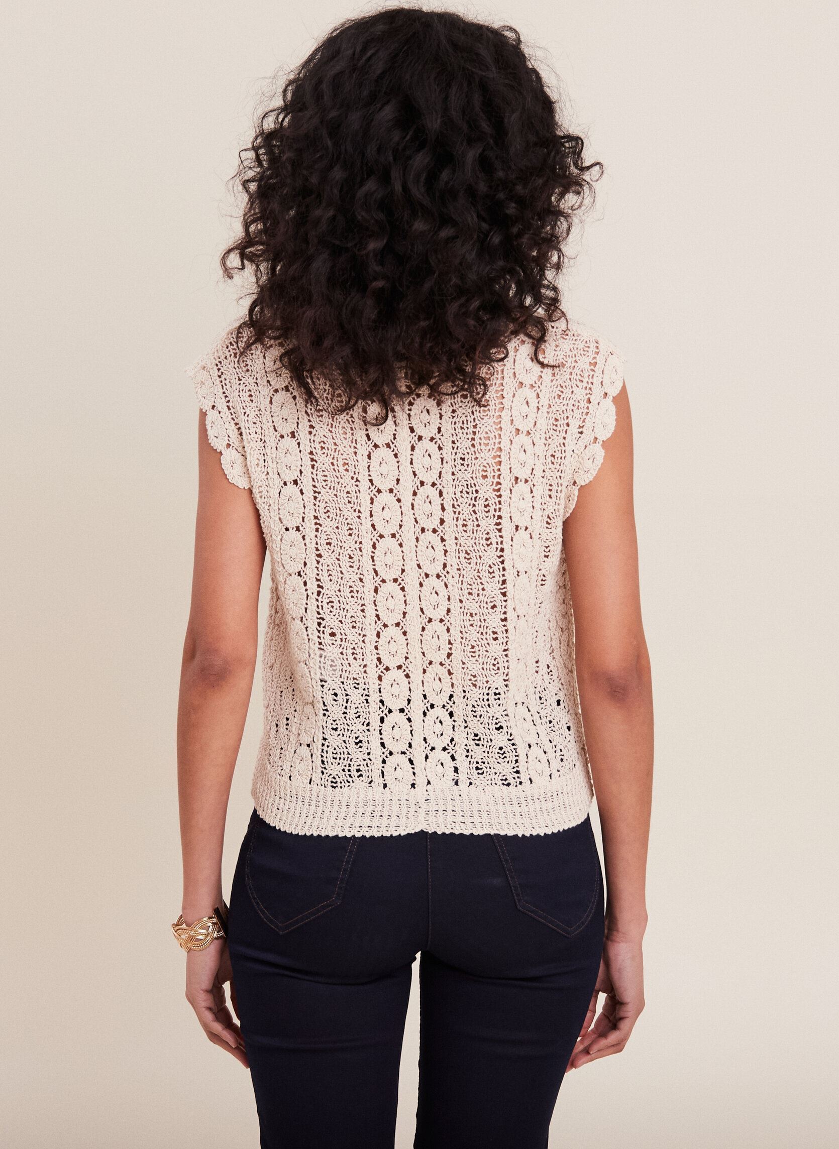 Tops MIDEBNATURE femme blanc Bréal Tops MIDEBNATURE femme blanc ANTIQUE WHITE