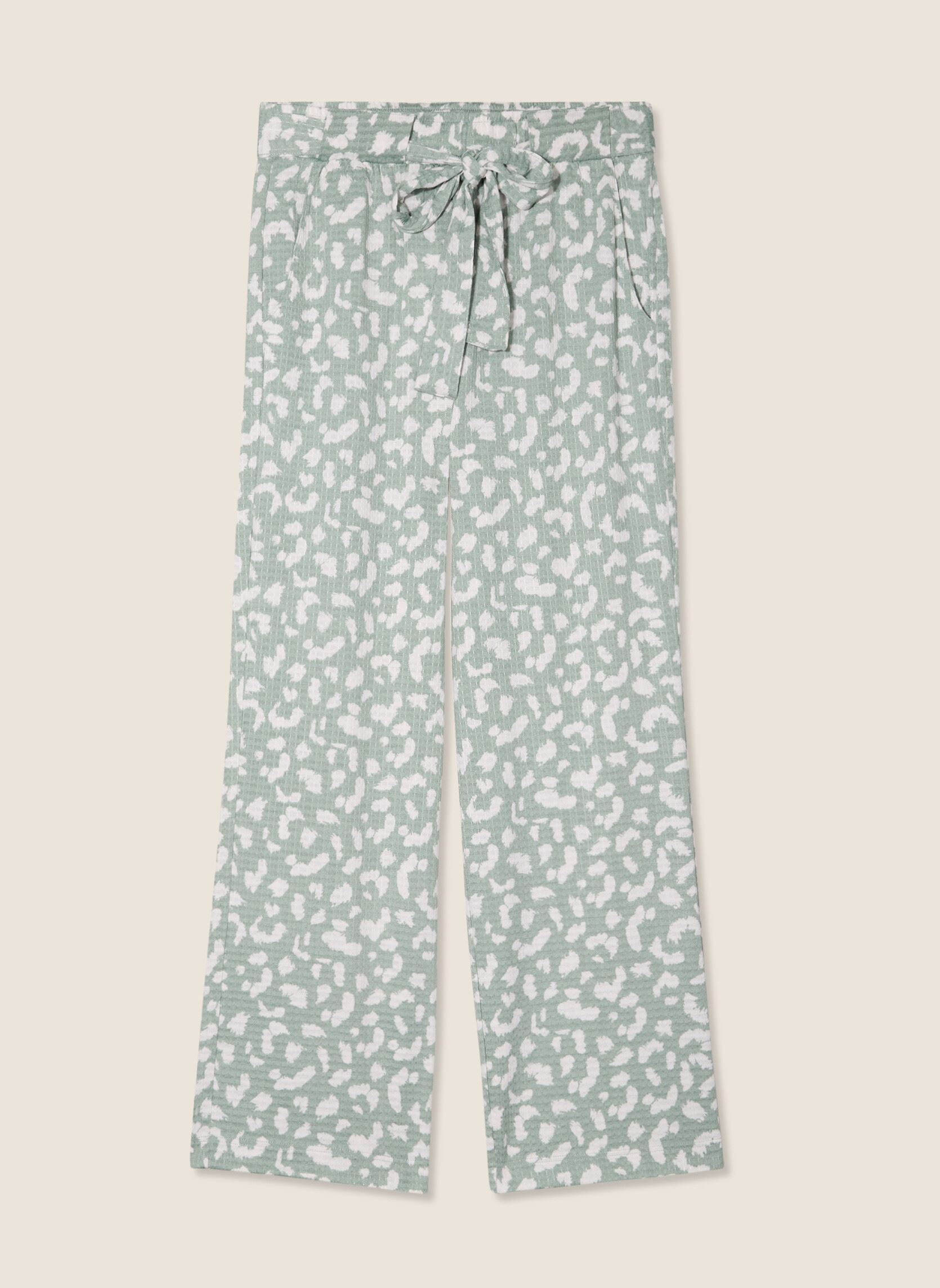 Wijde broeken PEMIGNONNE dames beige Bréal Wijde broeken PEMIGNONNE dames beige FLO-LEOPY-MID11