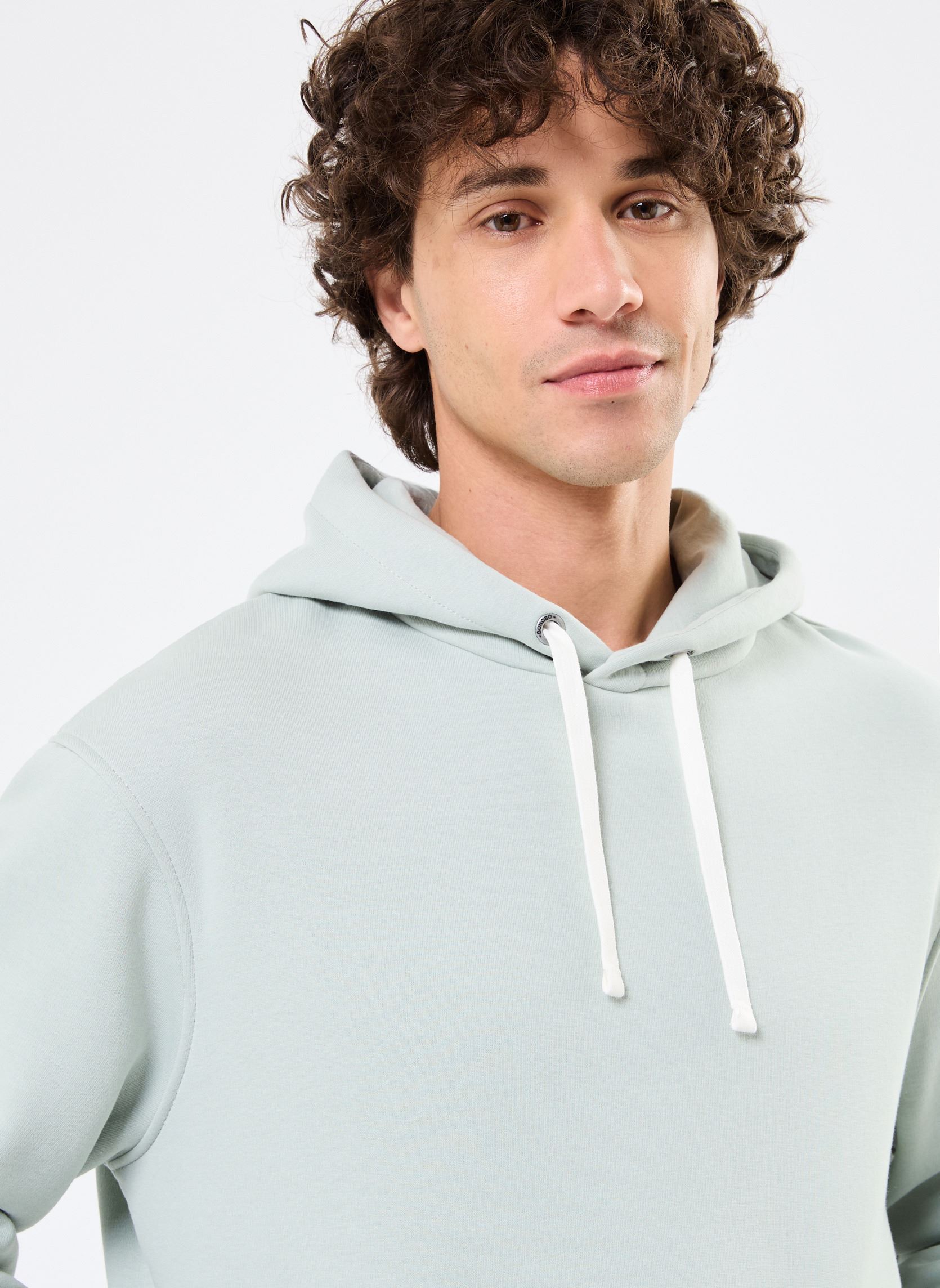 Hoodies ESHOTCAP3H heren groen Bonobo Hoodies ESHOTCAP3H heren groen AQUA GRAY