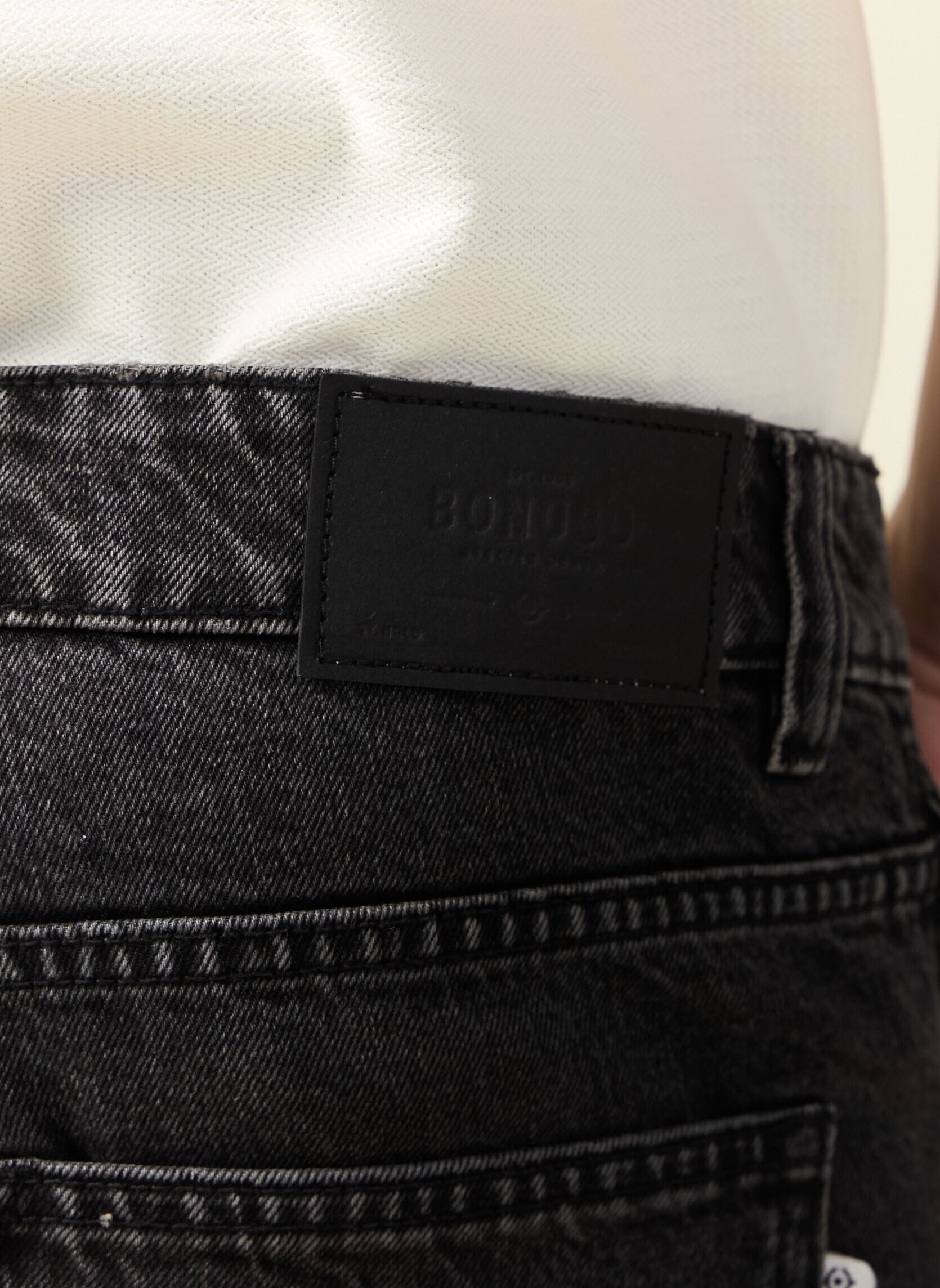 Jeans droit LOOSE-NEWH homme noir Bonobo Jeans droit LOOSE-NEWH homme noir DENIM SNOW BLACK