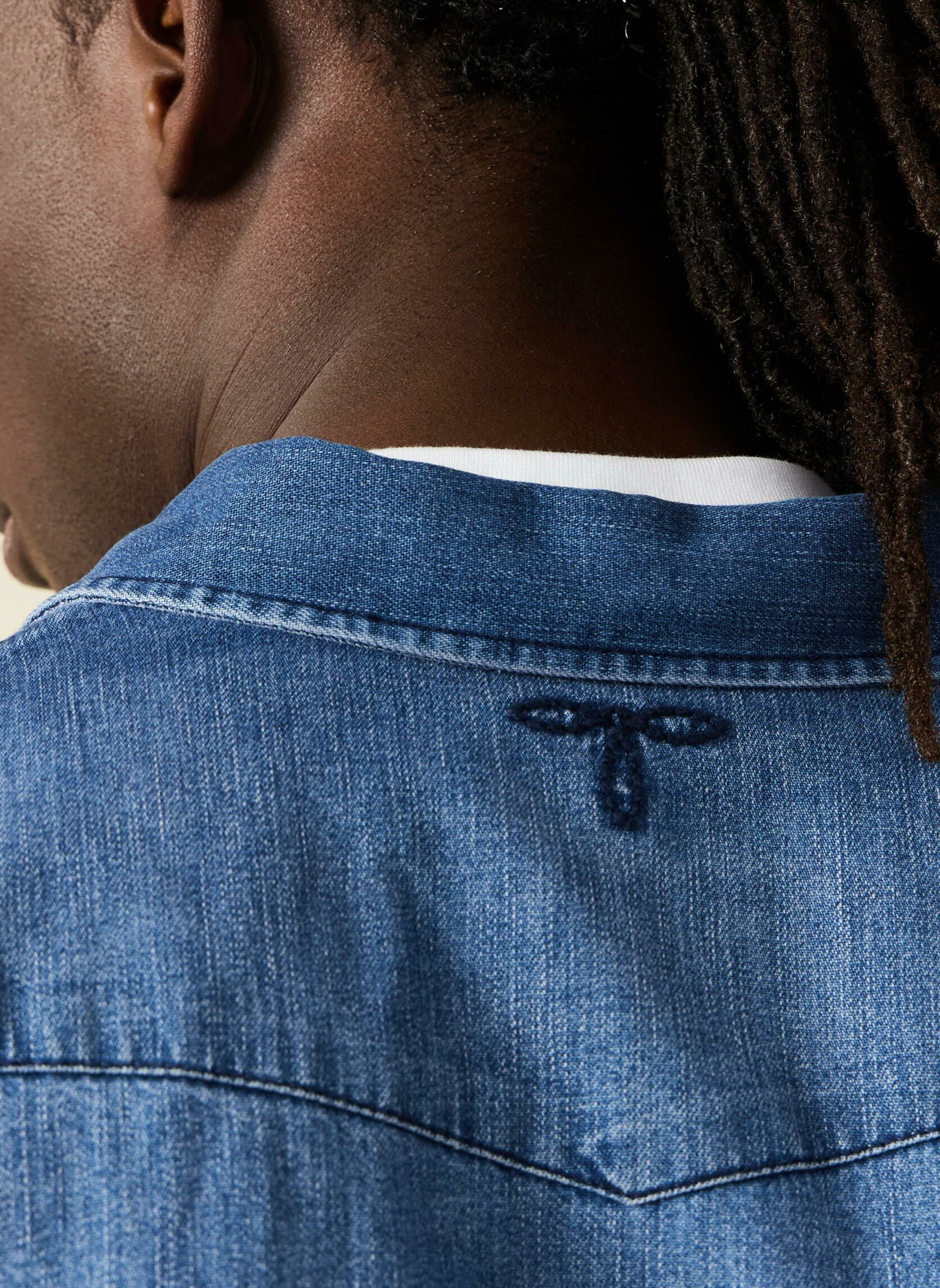 Chemises DENIMSTAR4H homme bleu Bonobo Chemises DENIMSTAR4H homme bleu DENIM STONE