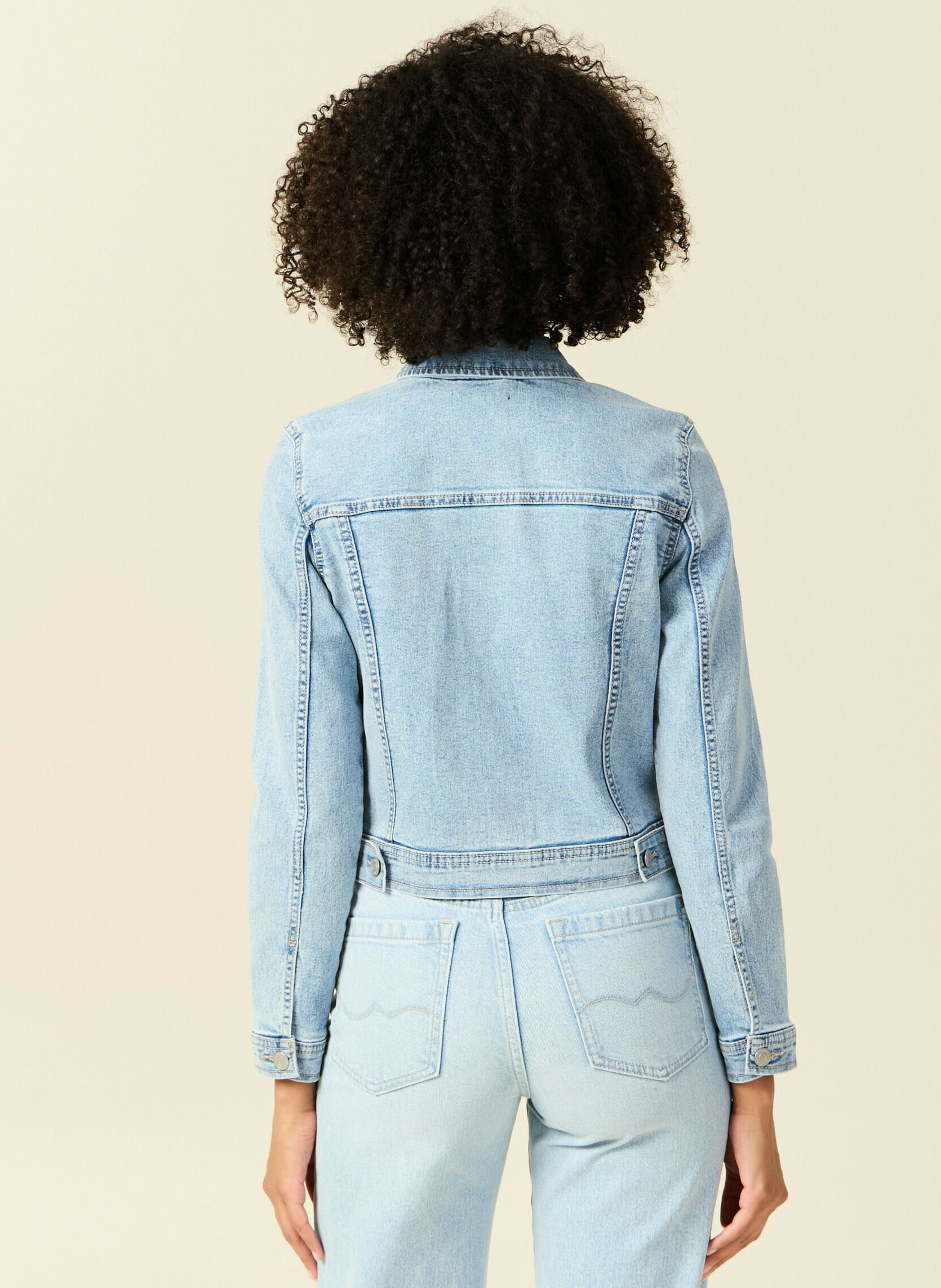Jeansjacken ELEADENIMF damen blau Bonobo Jeansjacken ELEADENIMF damen blau DENIM BLEACH