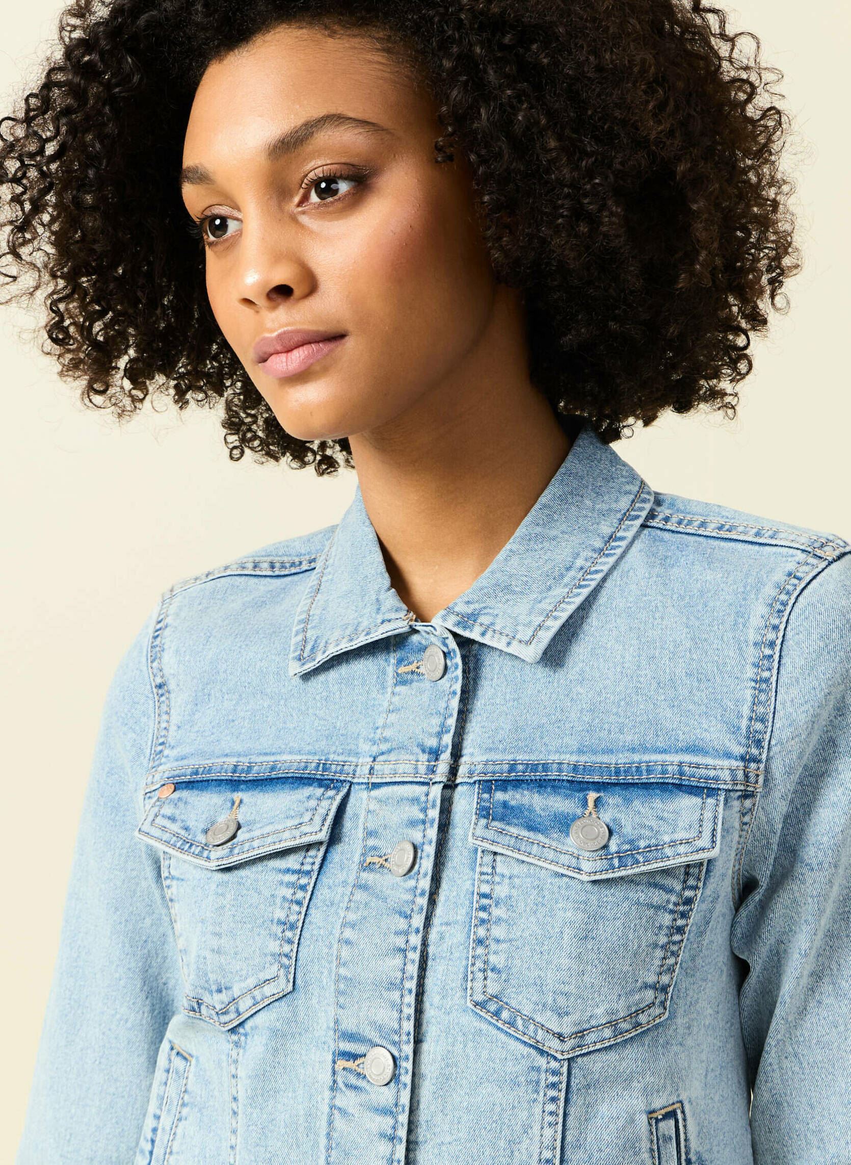 Jeansjacken ELEADENIMF damen blau Bonobo Jeansjacken ELEADENIMF damen blau DENIM BLEACH