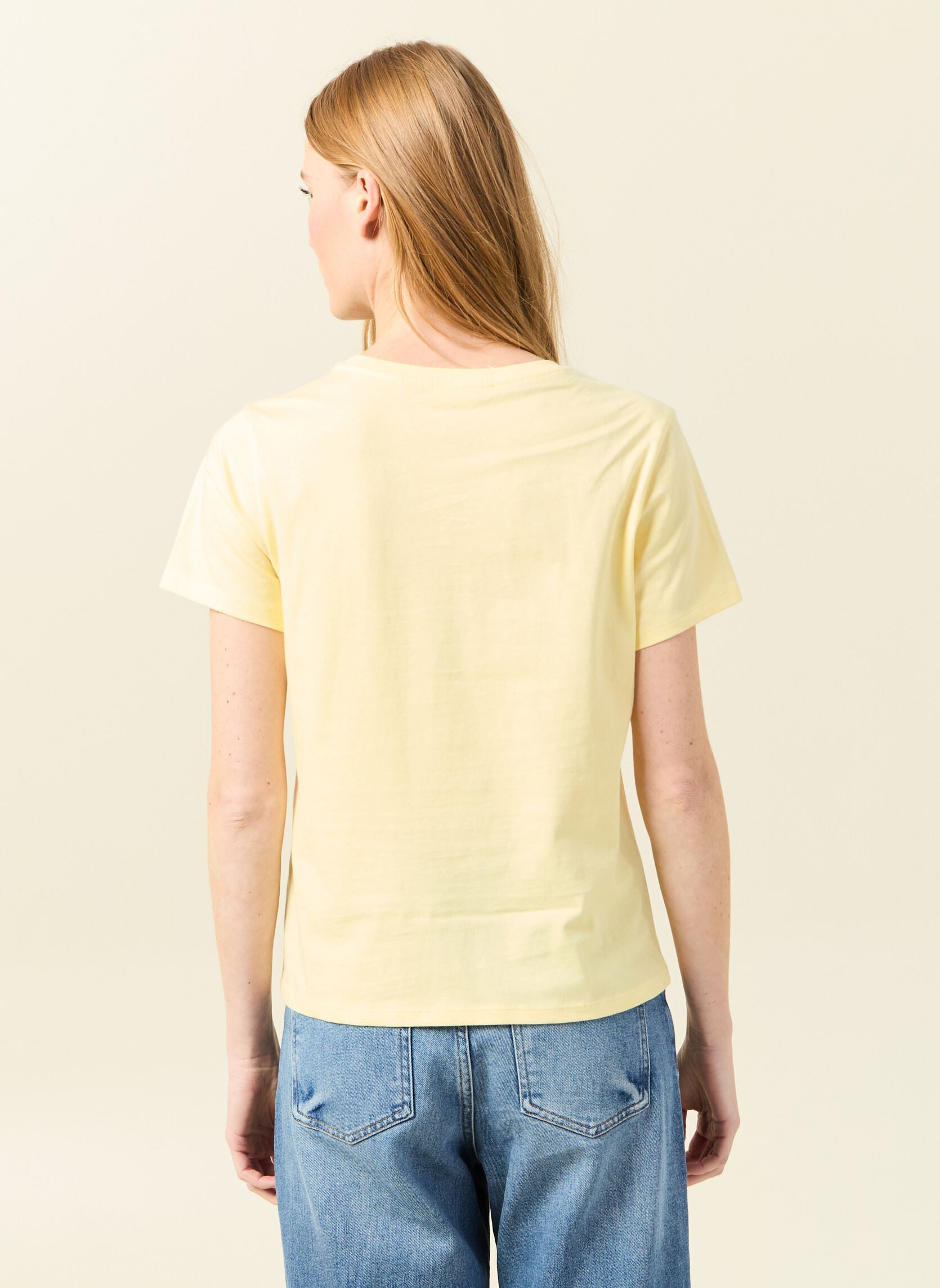 Kurzarm-T-Shirts BFITCOUF2 damen gelb Bonobo Kurzarm-T-Shirts BFITCOUF2 damen gelb MELLOW YELLOW