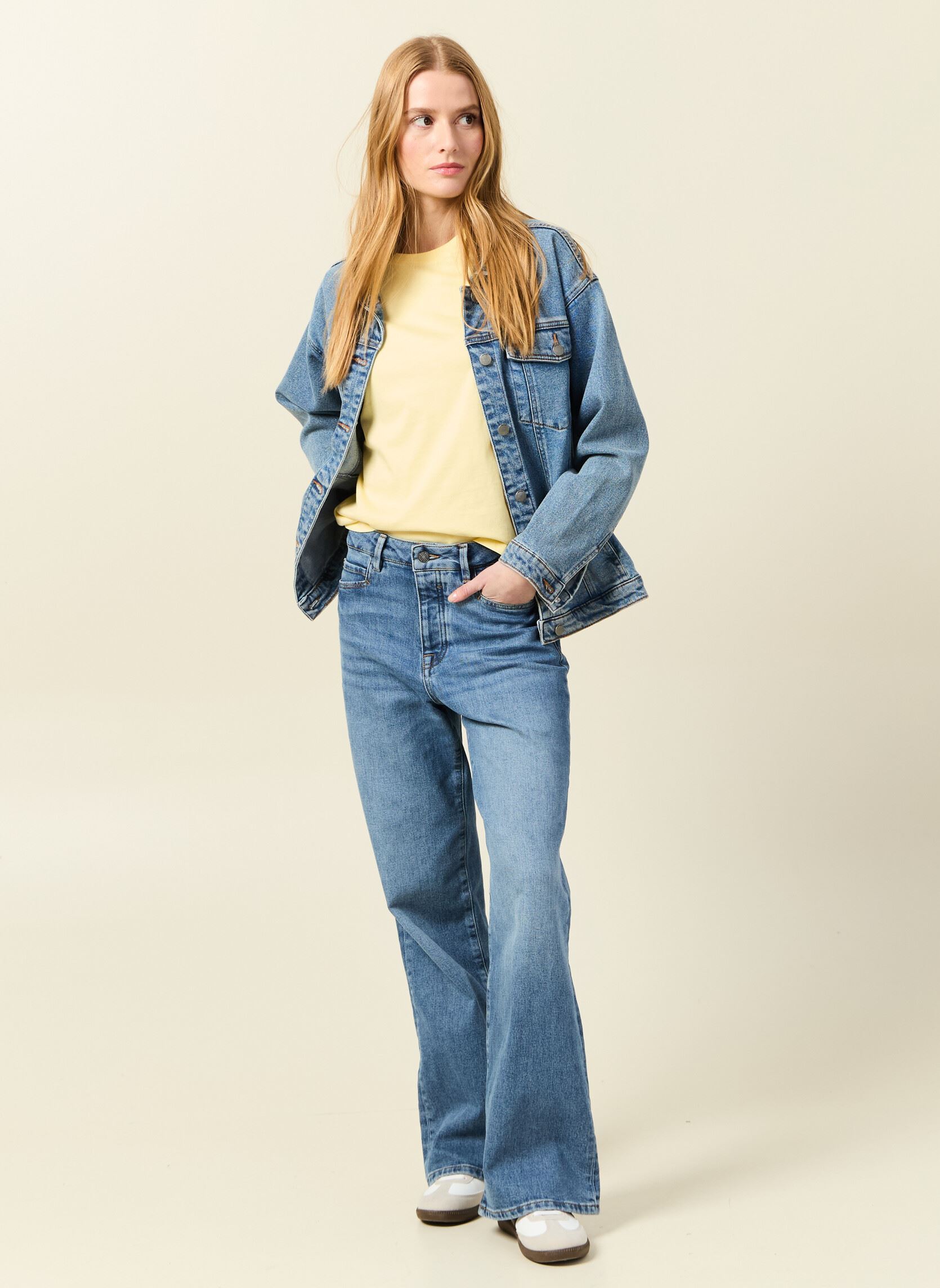 Kurzarm-T-Shirts BFITCOUF2 damen gelb Bonobo Kurzarm-T-Shirts BFITCOUF2 damen gelb MELLOW YELLOW