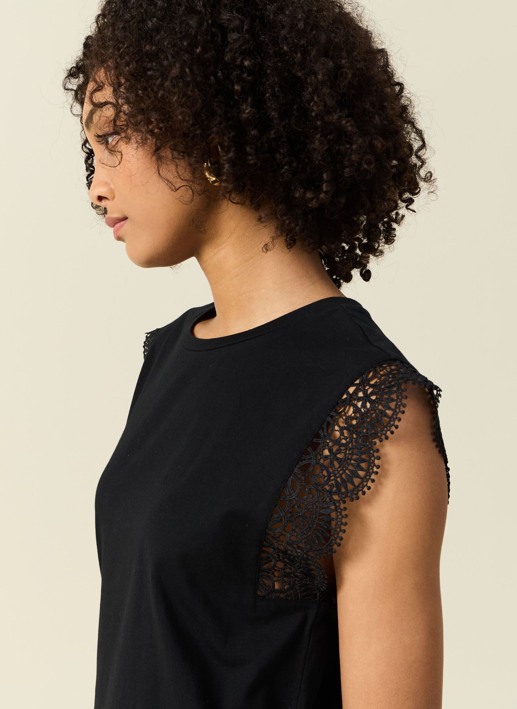 Tops HIPPIECOUF damen schwarz Bonobo Tops HIPPIECOUF damen schwarz BLACK BEAUTY
