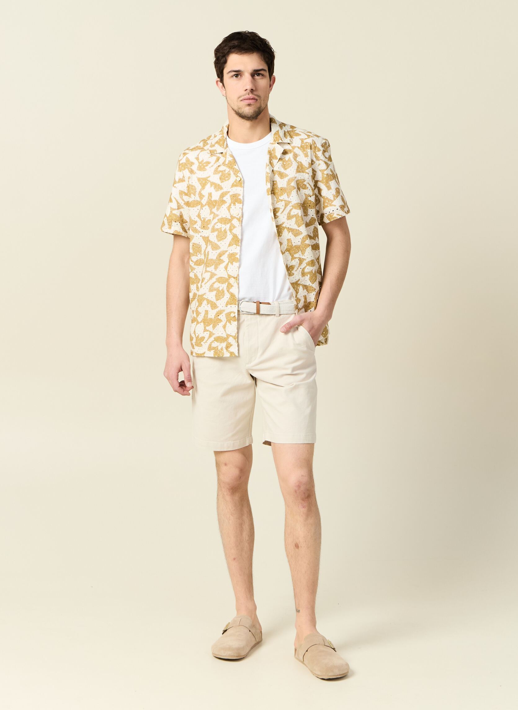 Chemises MONOBRODH homme multicolore Bonobo Chemises MONOBRODH homme multicolore MONOBRODH-JAUNE-W