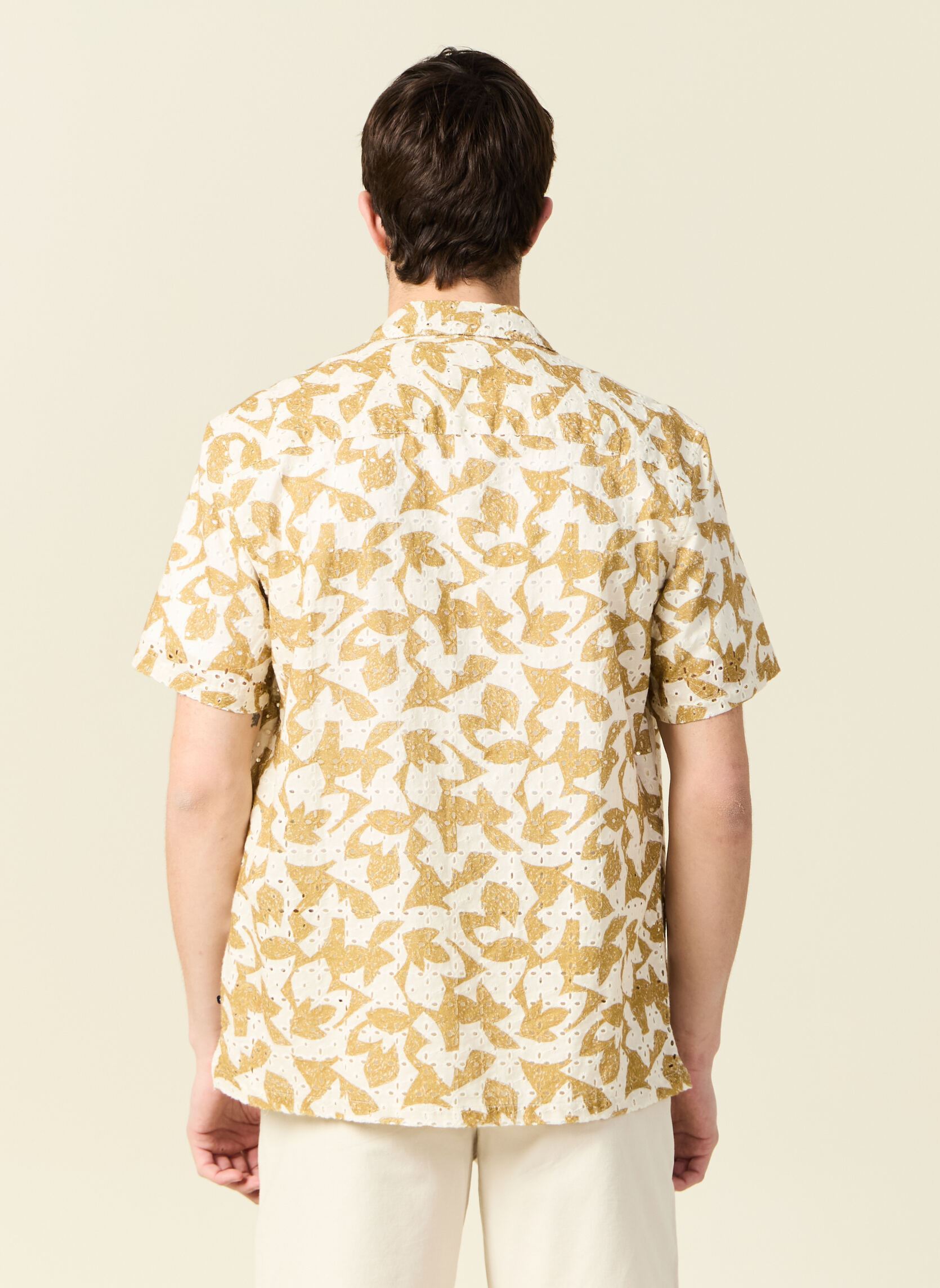 Chemises MONOBRODH homme multicolore Bonobo Chemises MONOBRODH homme multicolore MONOBRODH-JAUNE-W
