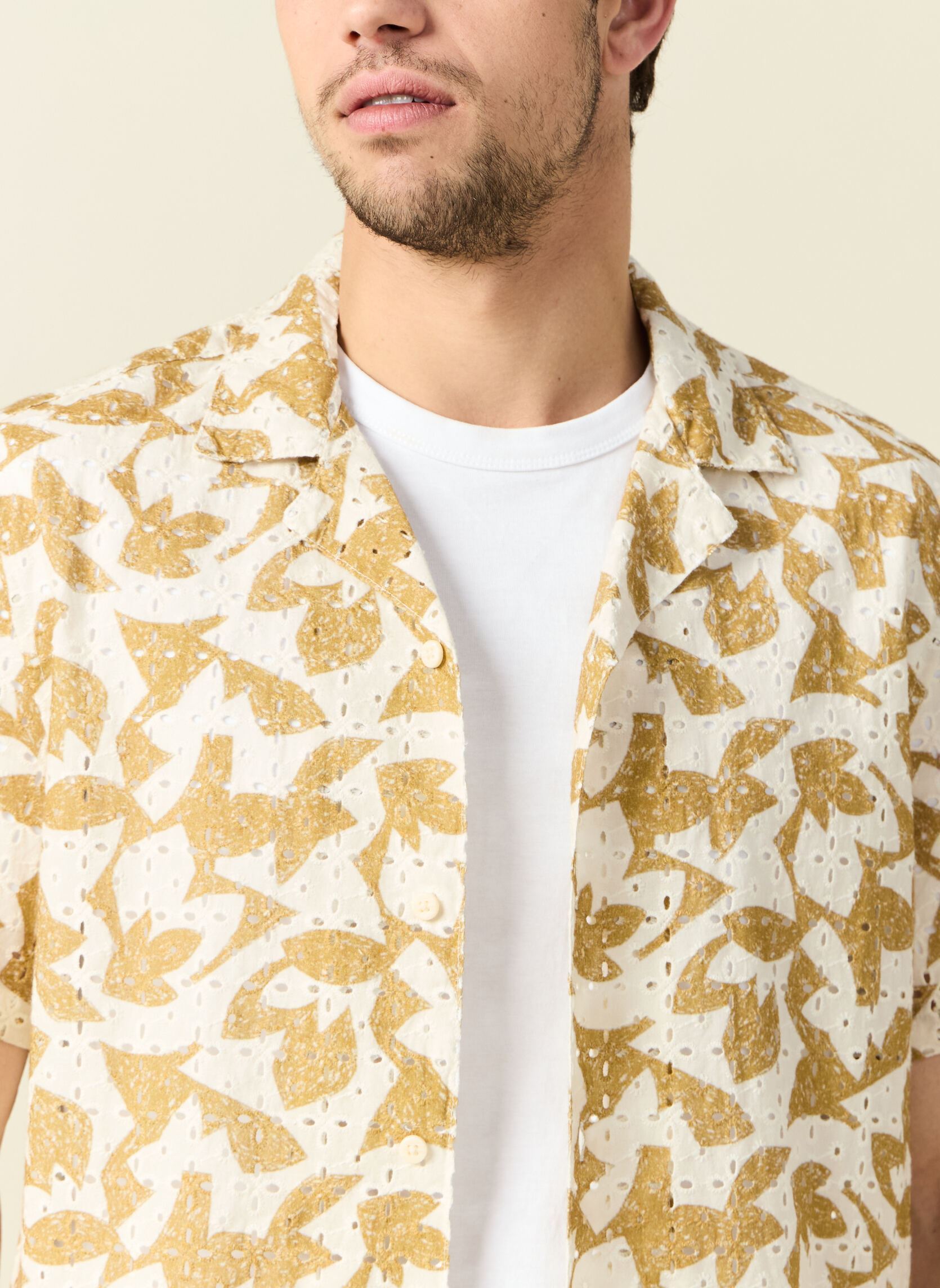 Chemises MONOBRODH homme multicolore Bonobo Chemises MONOBRODH homme multicolore MONOBRODH-JAUNE-W