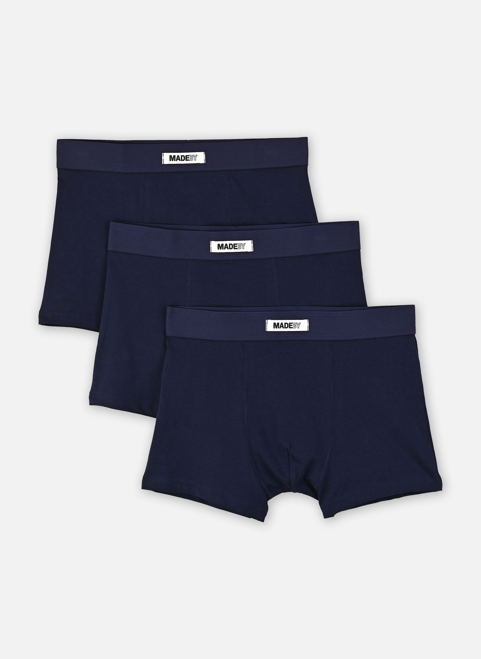 Sportondergoed CALECON SHORTIE lot heren blauw MADE BY Sportondergoed CALECON SHORTIE lot heren blauw Bleu marine