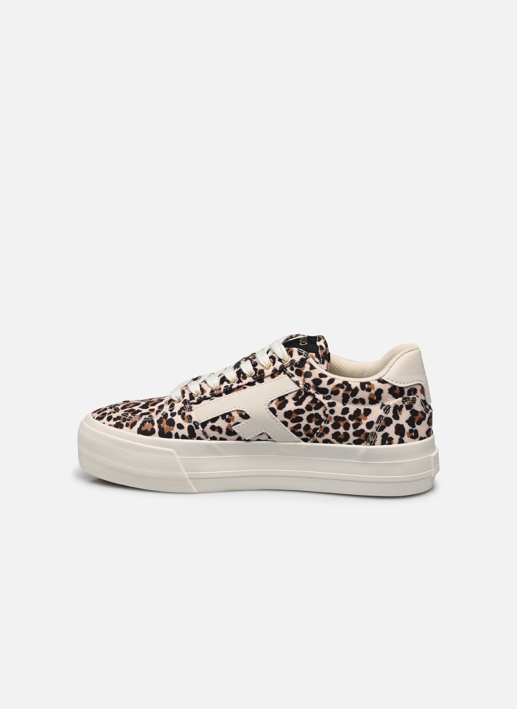 Print sneakers WALNUT PLATFORM COTTON dames bruin Faguo Print sneakers WALNUT PLATFORM COTTON dames bruin BEI00