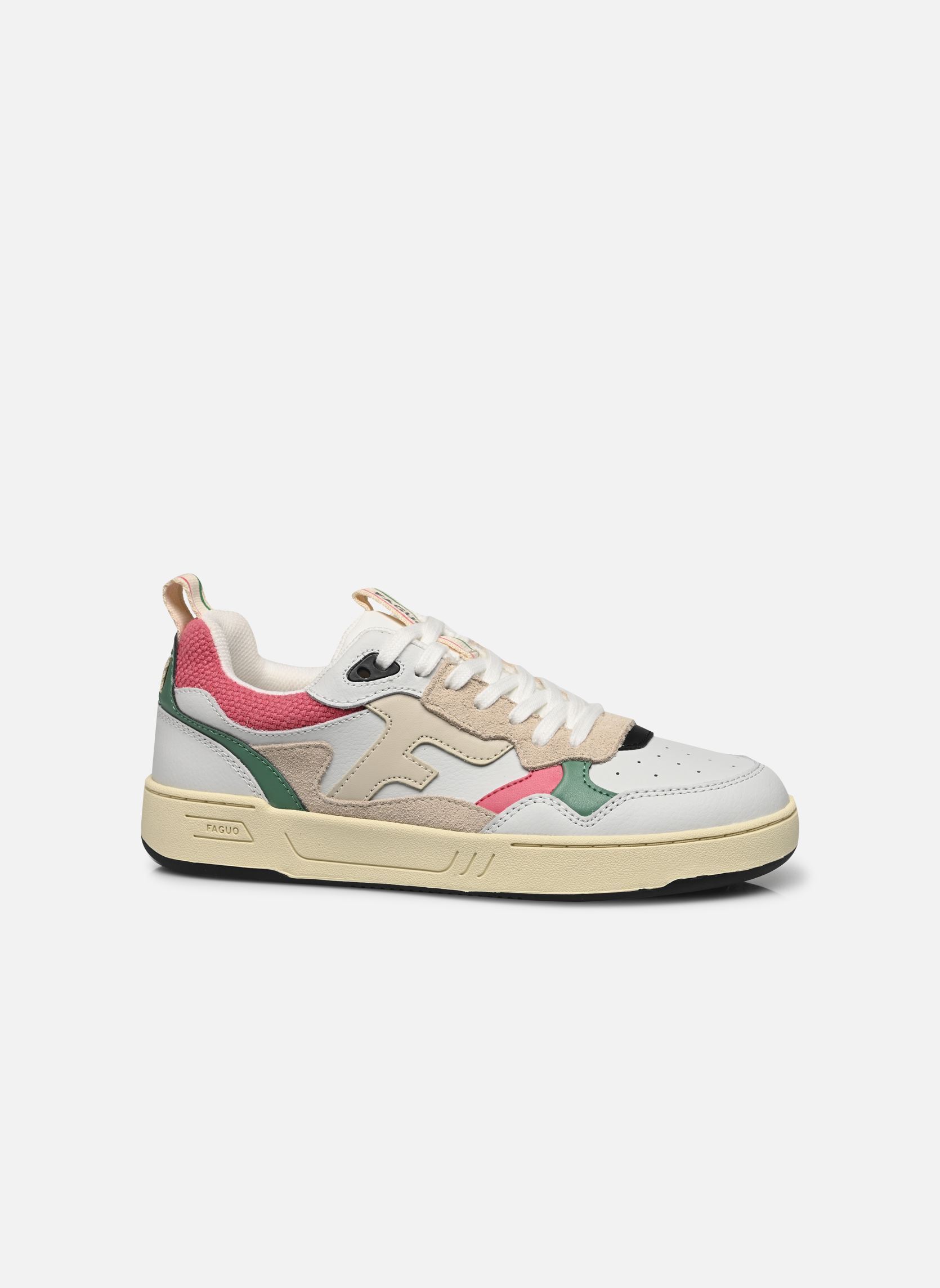 Baskets DAHLIA LEATHER SUEDE W femme blanc Faguo Baskets DAHLIA LEATHER SUEDE W femme blanc WHI92
