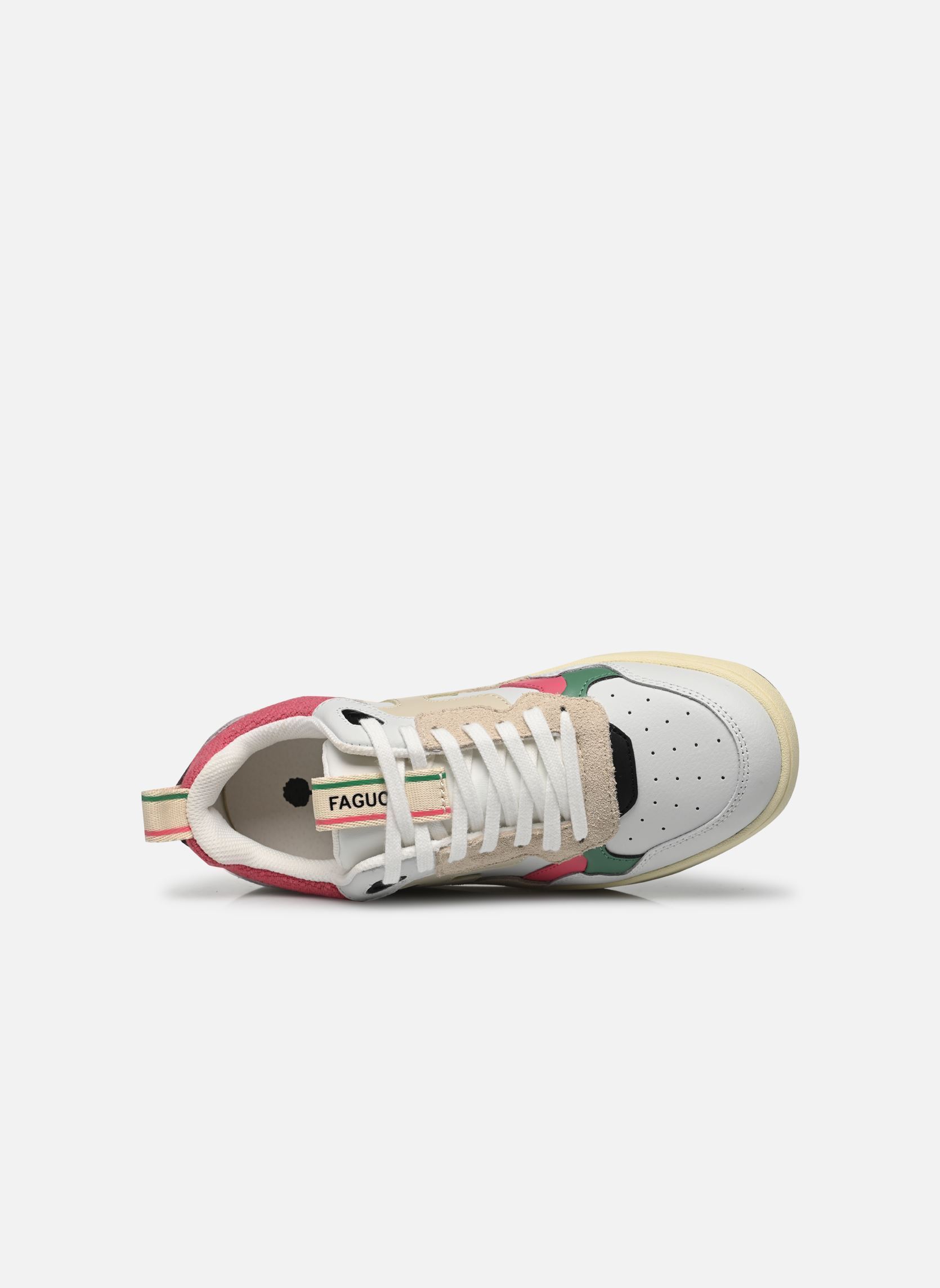 Baskets DAHLIA LEATHER SUEDE W femme blanc Faguo Baskets DAHLIA LEATHER SUEDE W femme blanc WHI92