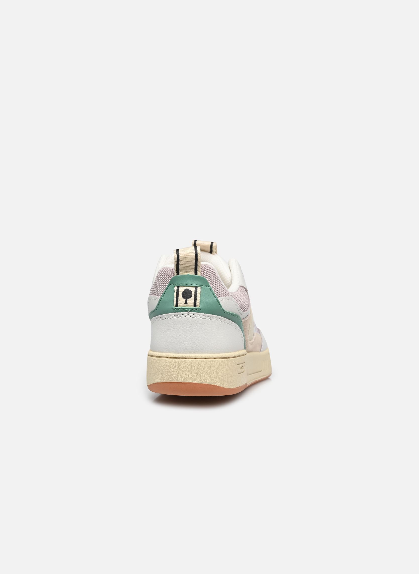 Baskets DAHLIA LEATHER SUEDE W femme multicolore Faguo Baskets DAHLIA LEATHER SUEDE W femme multicolore WHITE/ROSE BROWN