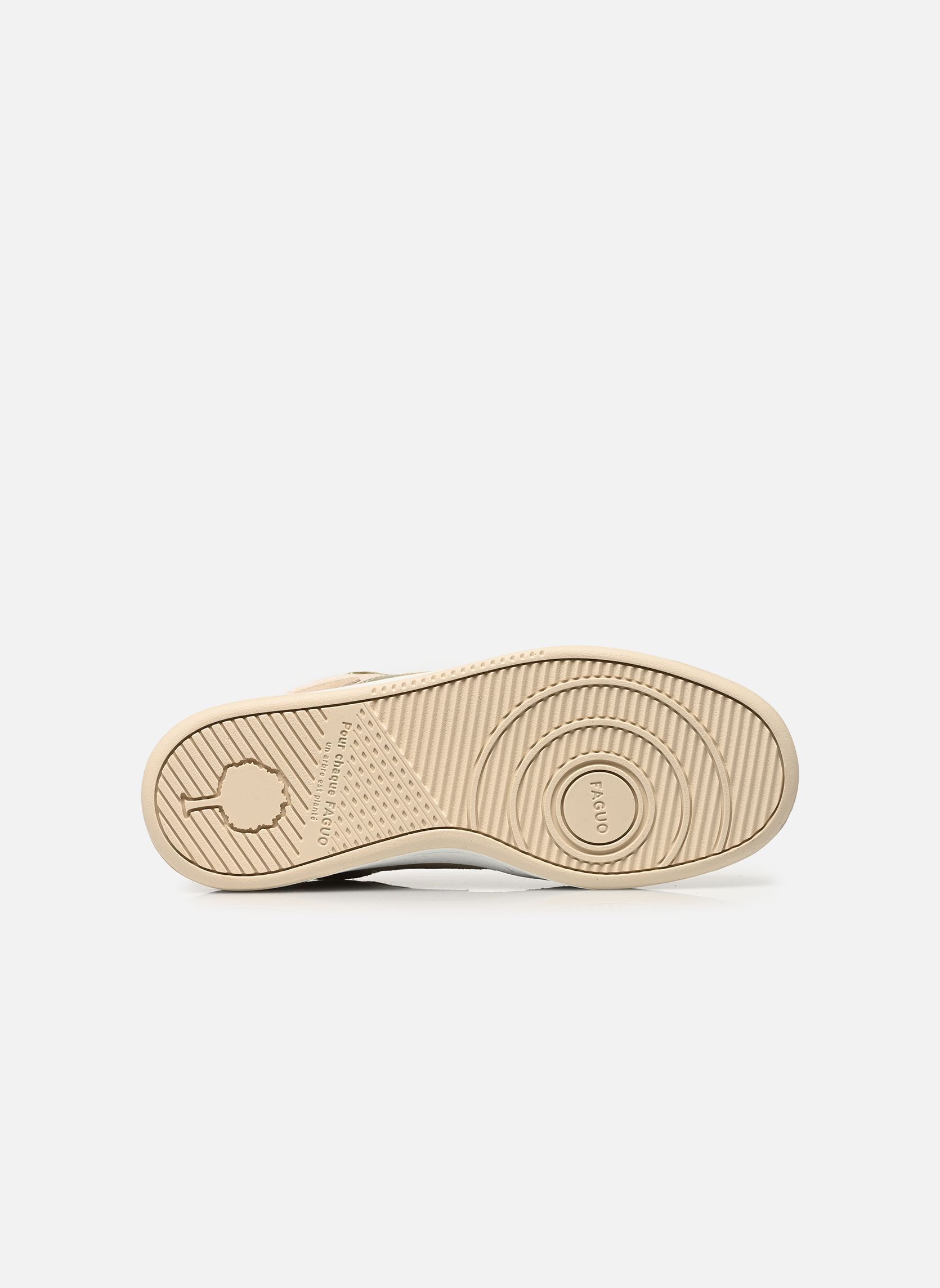 Sneaker DAHLIA LEATHER SUEDE W damen mehrfarbig Faguo Sneaker DAHLIA LEATHER SUEDE W damen mehrfarbig ECRU/LIGHT KAKI