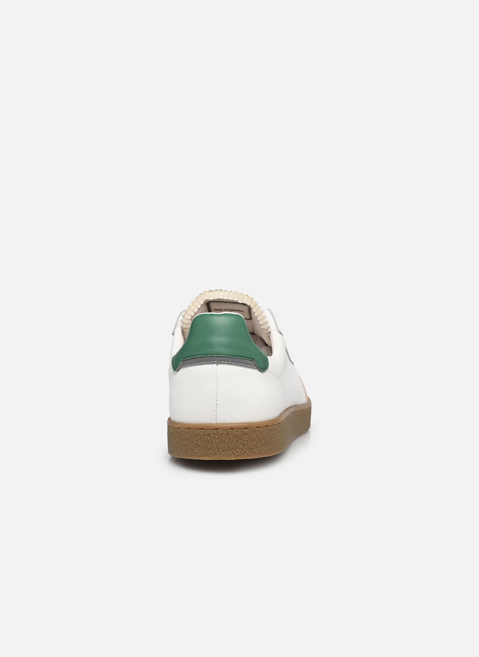 Baskets basses LUMBO LEATHER SUEDE M homme blanc Faguo Baskets basses LUMBO LEATHER SUEDE M homme blanc WHITE/GREEN