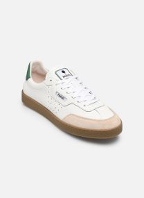 Baskets basses LUMBO LEATHER SUEDE M homme blanc Faguo Baskets basses LUMBO LEATHER SUEDE M homme blanc WHITE/GREEN