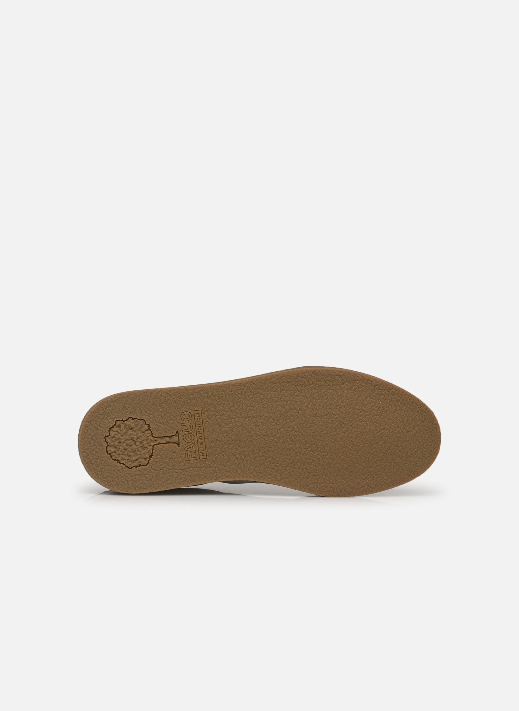 Sneakers LUMBO LEATHER SUEDE M heren wit Faguo Sneakers LUMBO LEATHER SUEDE M heren wit WHI82