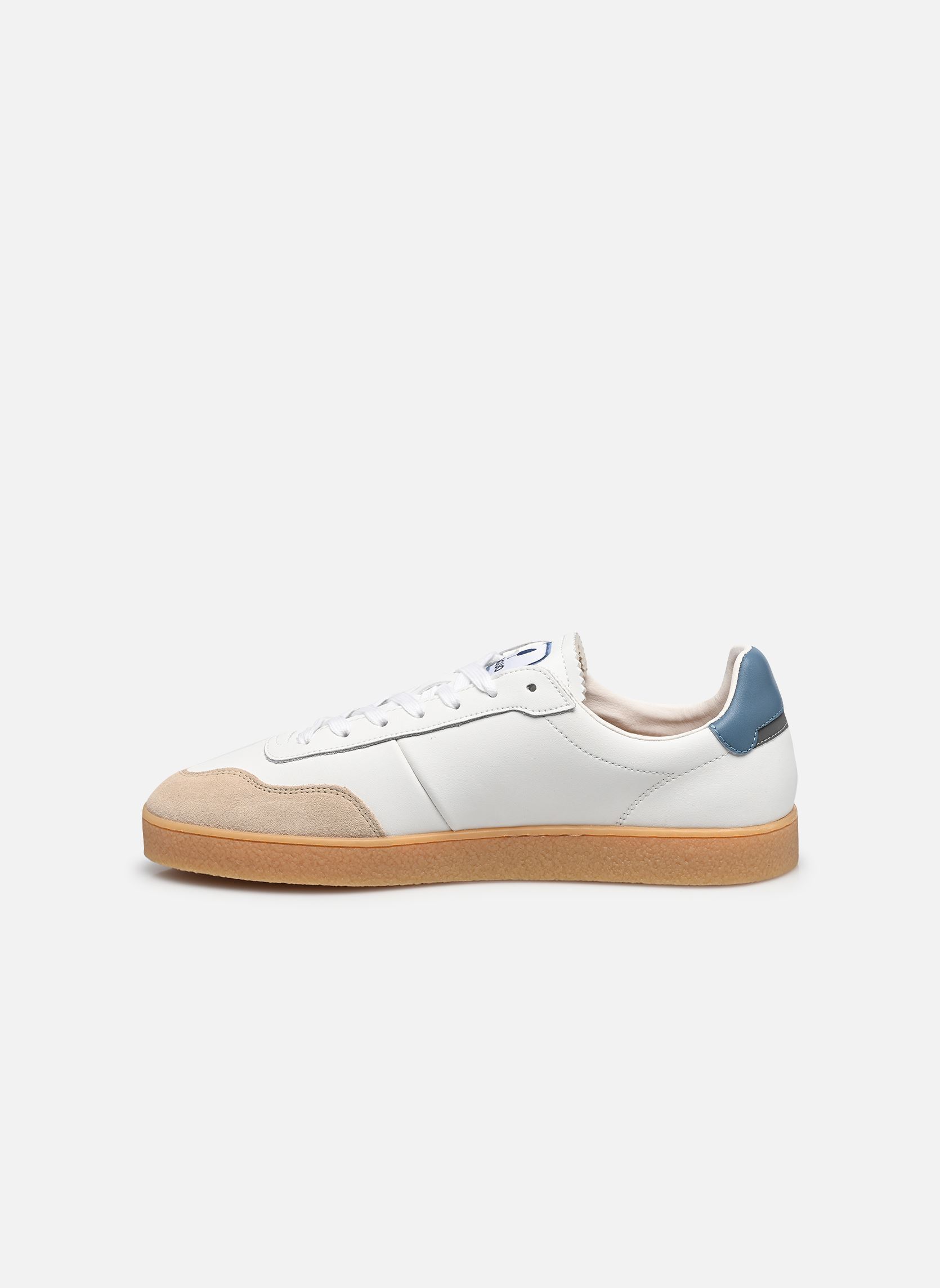 Sneakers LUMBO LEATHER SUEDE M heren wit Faguo Sneakers LUMBO LEATHER SUEDE M heren wit OFF-WHITE/BLUE